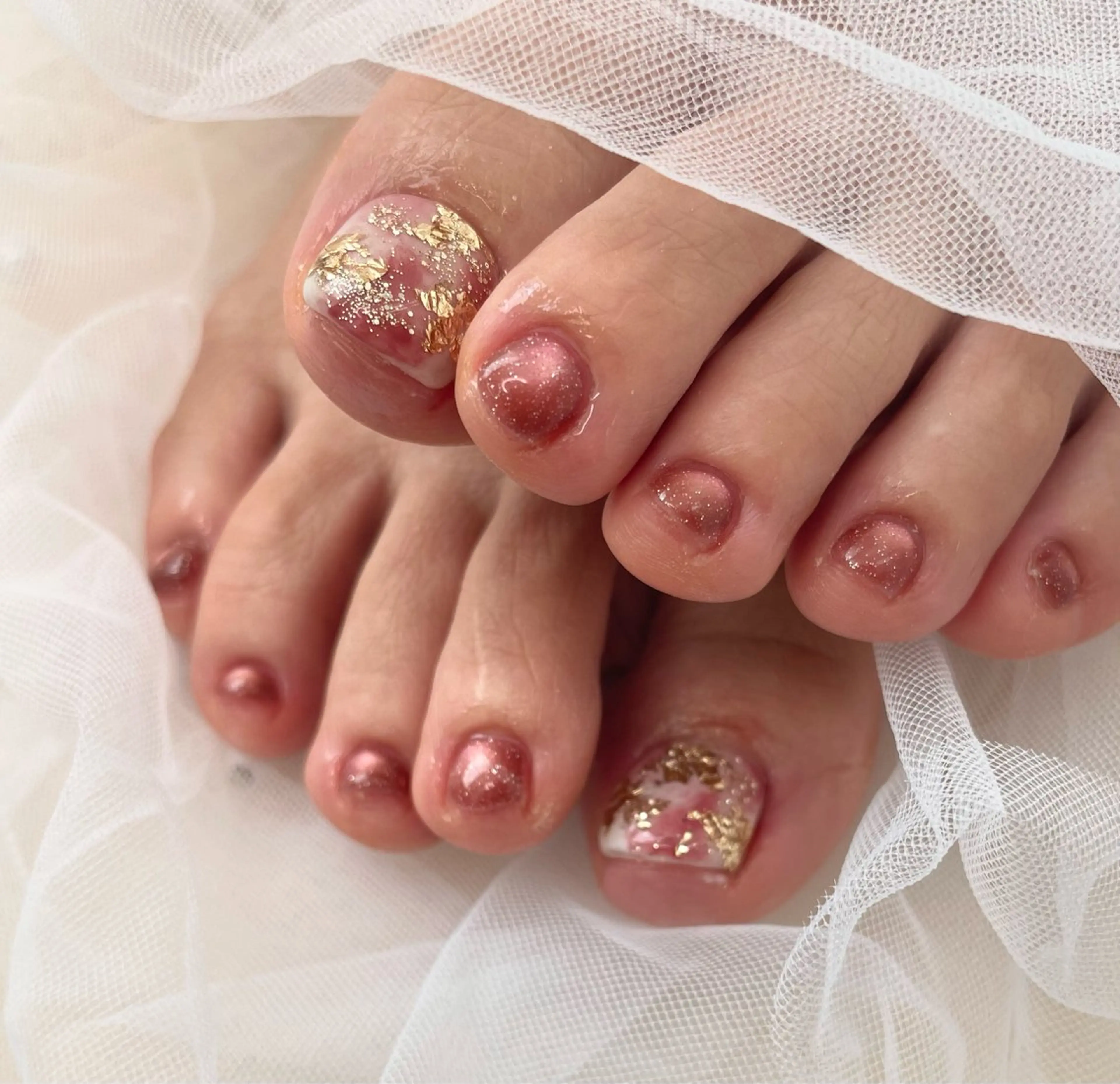 ネイル フットネイル Emma Jewel所属・Emma Jewel🏛️♡のネイルデザイン