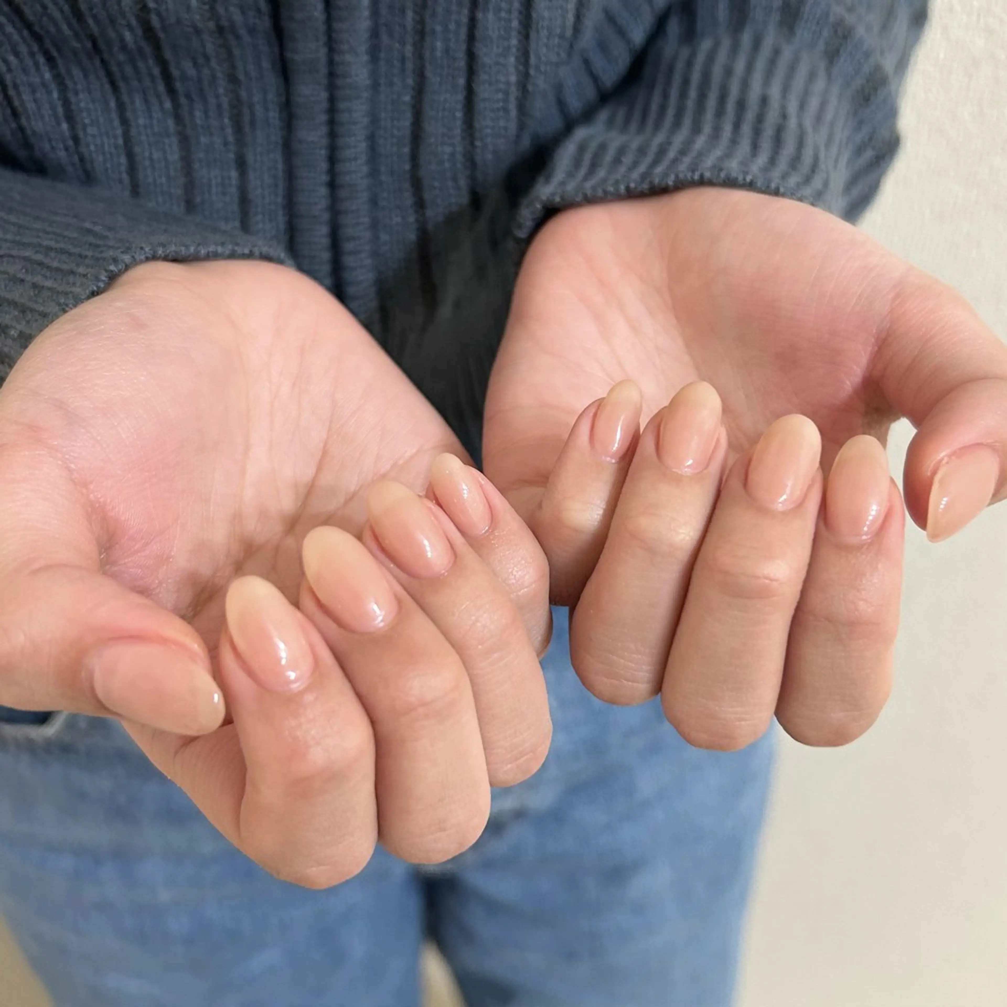 ネイル ブルー フットネイル ジェルネイル キラキラネイル 韓国ネイル ハンドネイル RooM -produce by maynail-所属・RooM -mizuki-のネイルデザイン