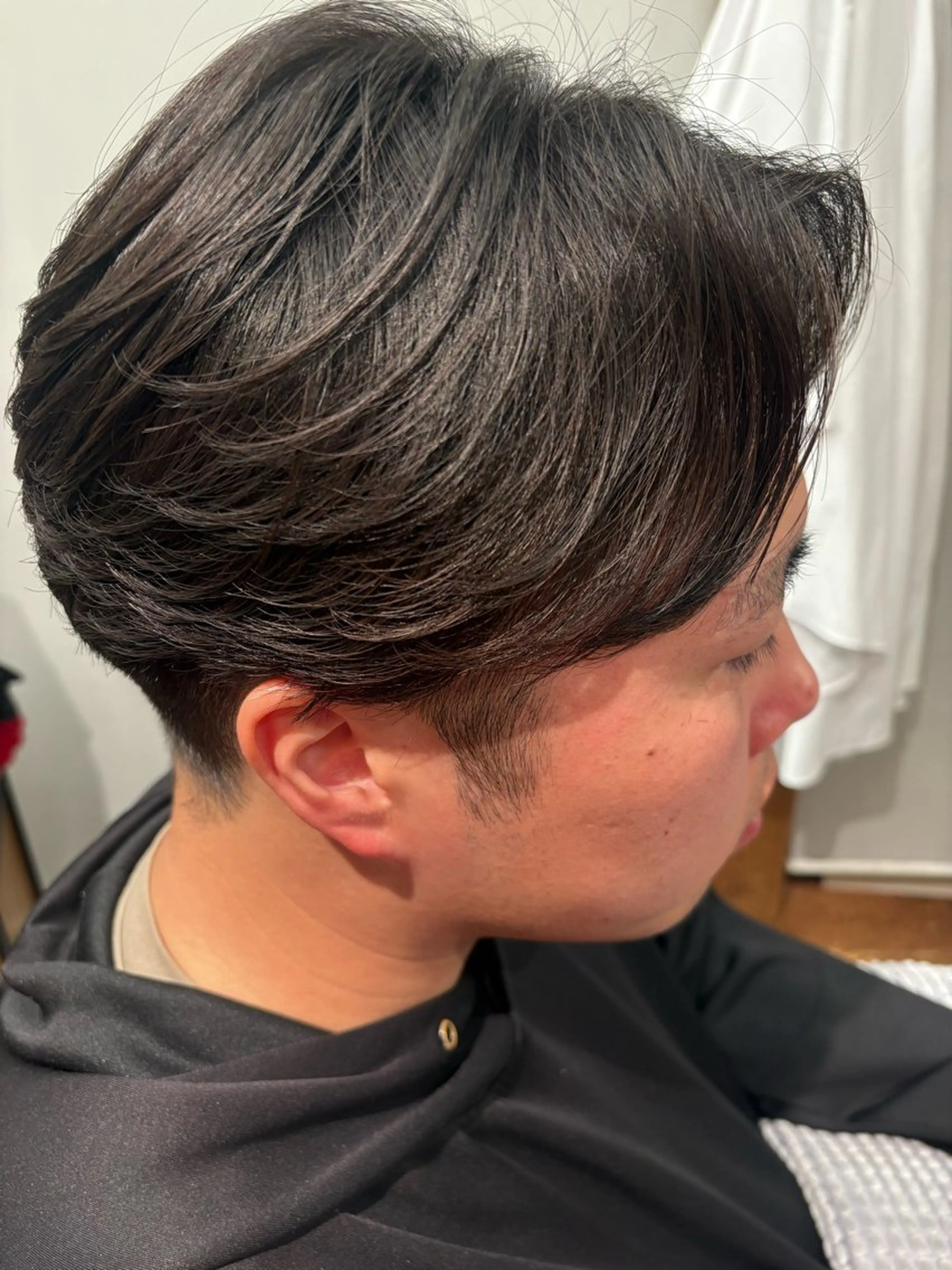 パーマ メンズ 鮫島 海斗のヘアスタイル