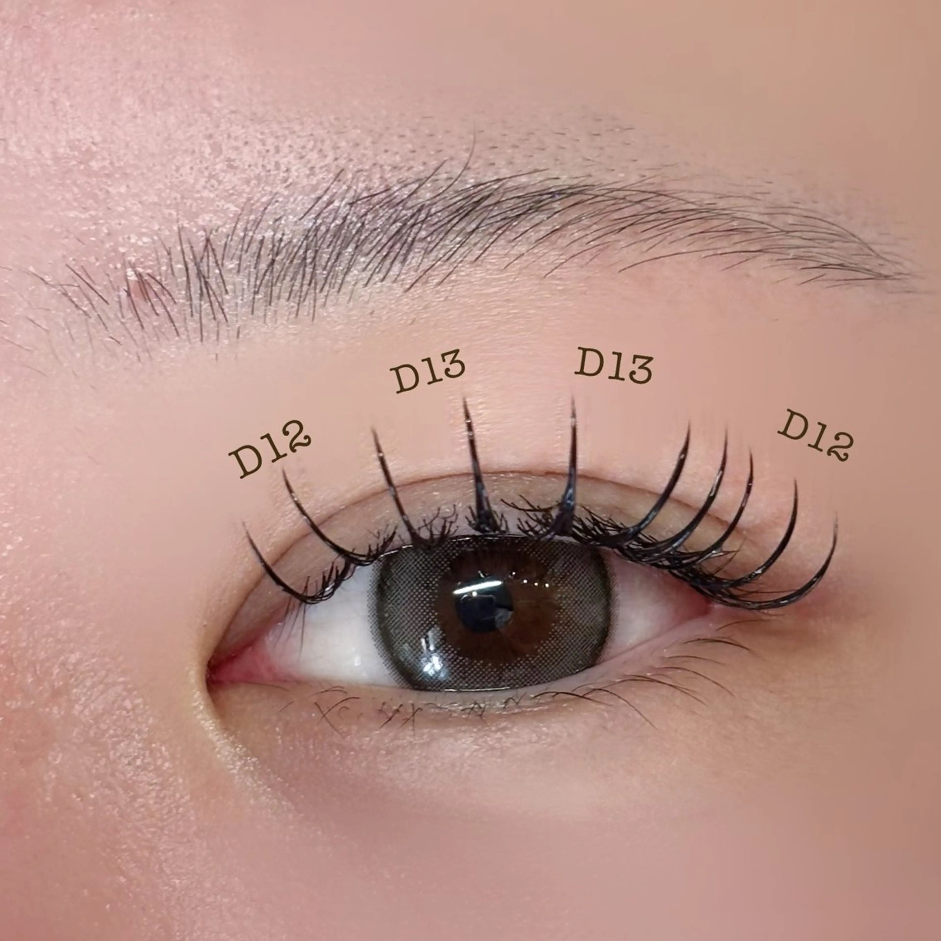 マツエク・マツパ フラットラッシュ lino eyelash&eyebrow淡路店所属・【lino】 Reina🎀のマツエク・マツパデザイン