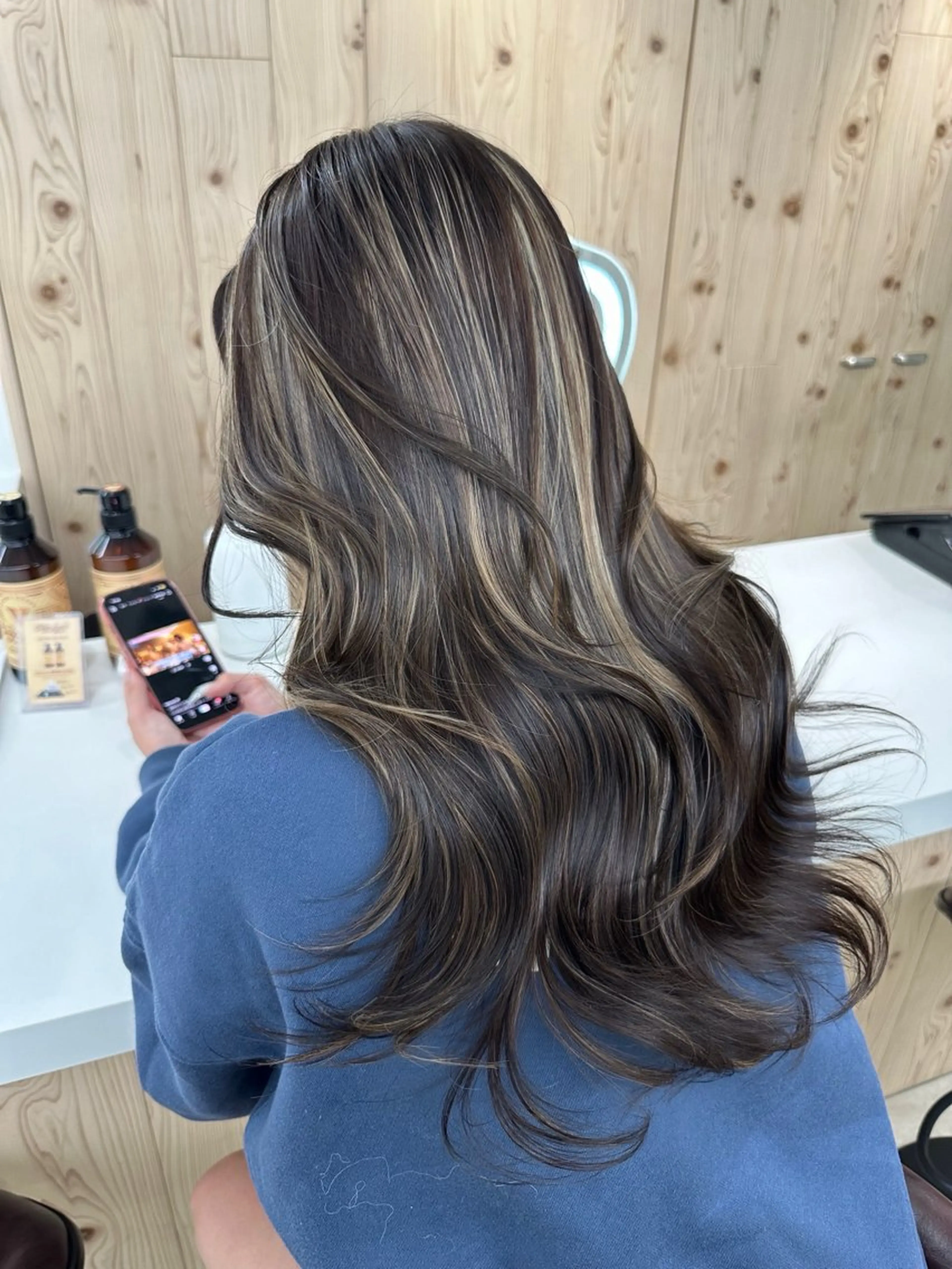 カラー 透明感カラー/ 髪質改善/ねねのヘアスタイル