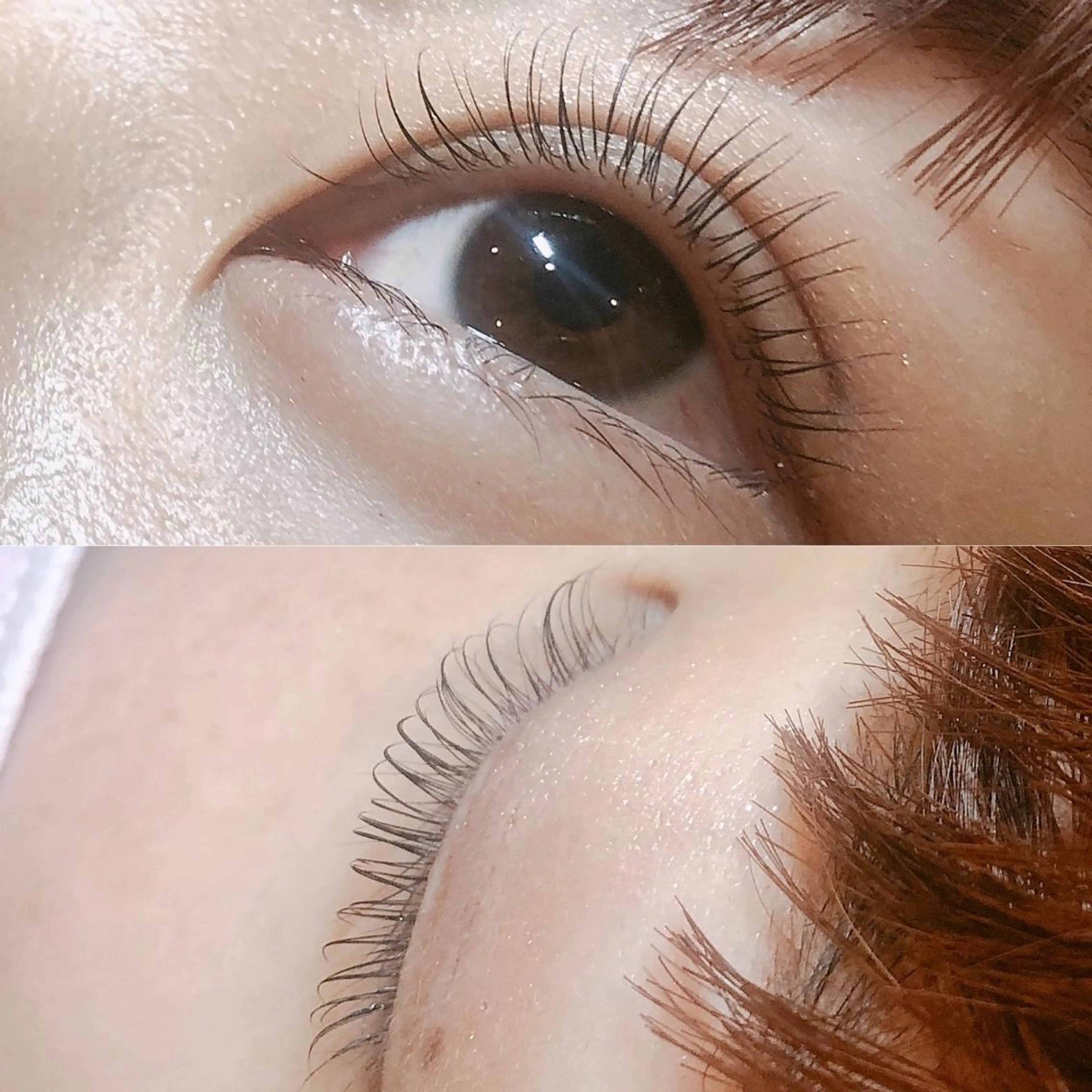 マツエク・マツパ 一重×まつ毛パーマ 岩見 桐子のマツエク・マツパデザイン