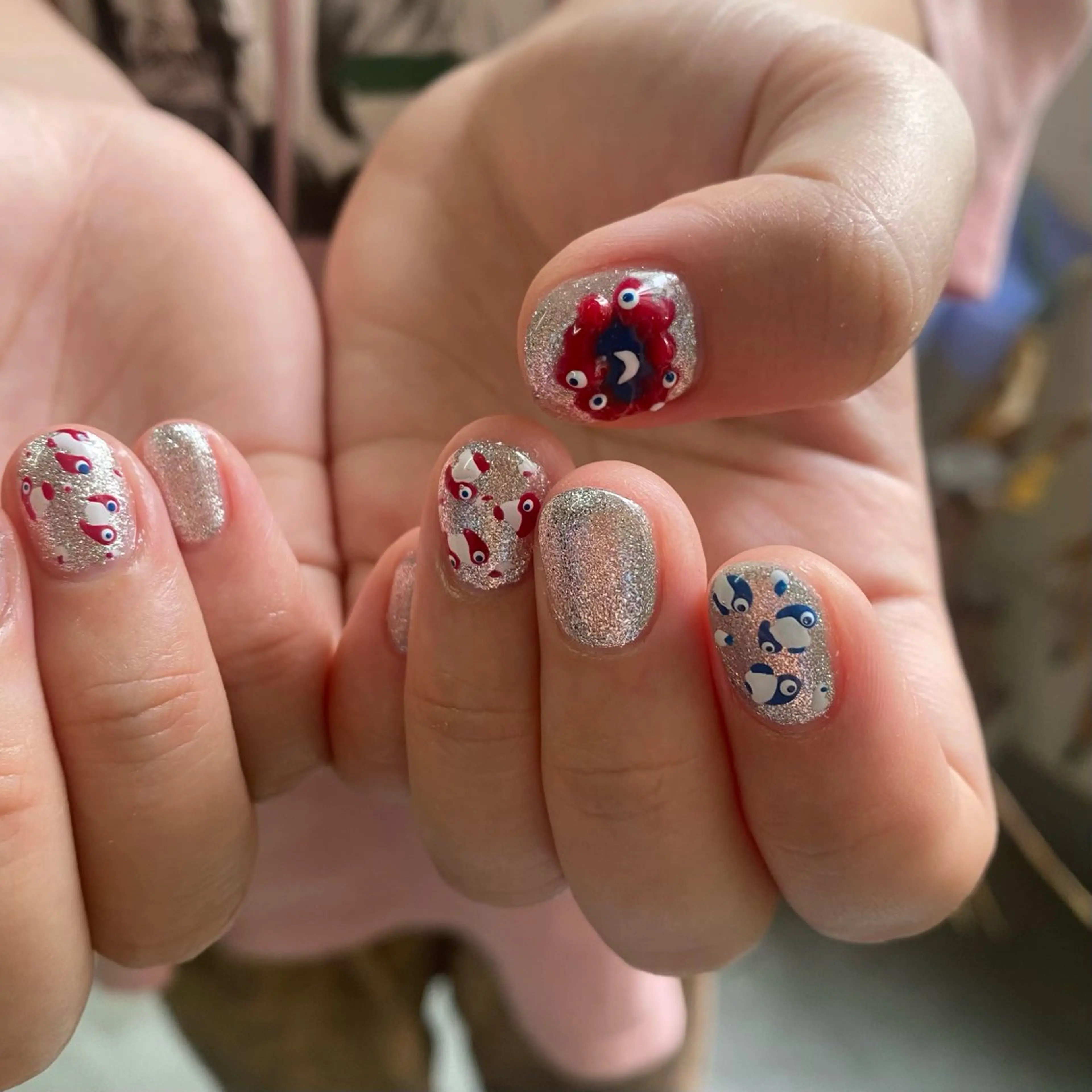 ネイル nano/きもかわ nail🐬🫧のネイルデザイン