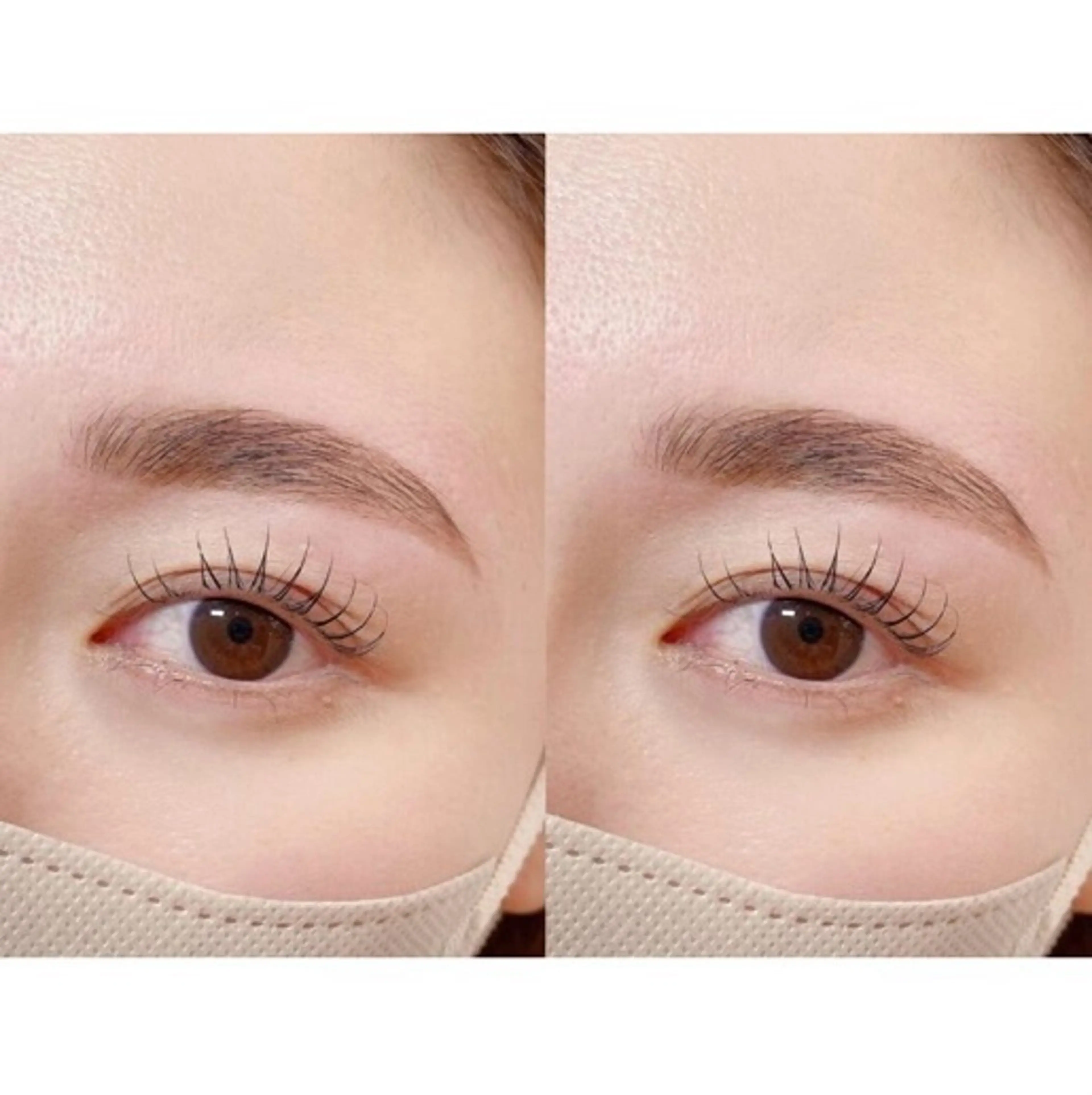 マツエク・マツパ 束感まつ毛 韓国風マツエク パリジェンヌラッシュリフト まつげパーマ 下まつげエクステ まつ毛/眉毛 Cil 中崎町🌿の眉毛・アイブロウイメージ