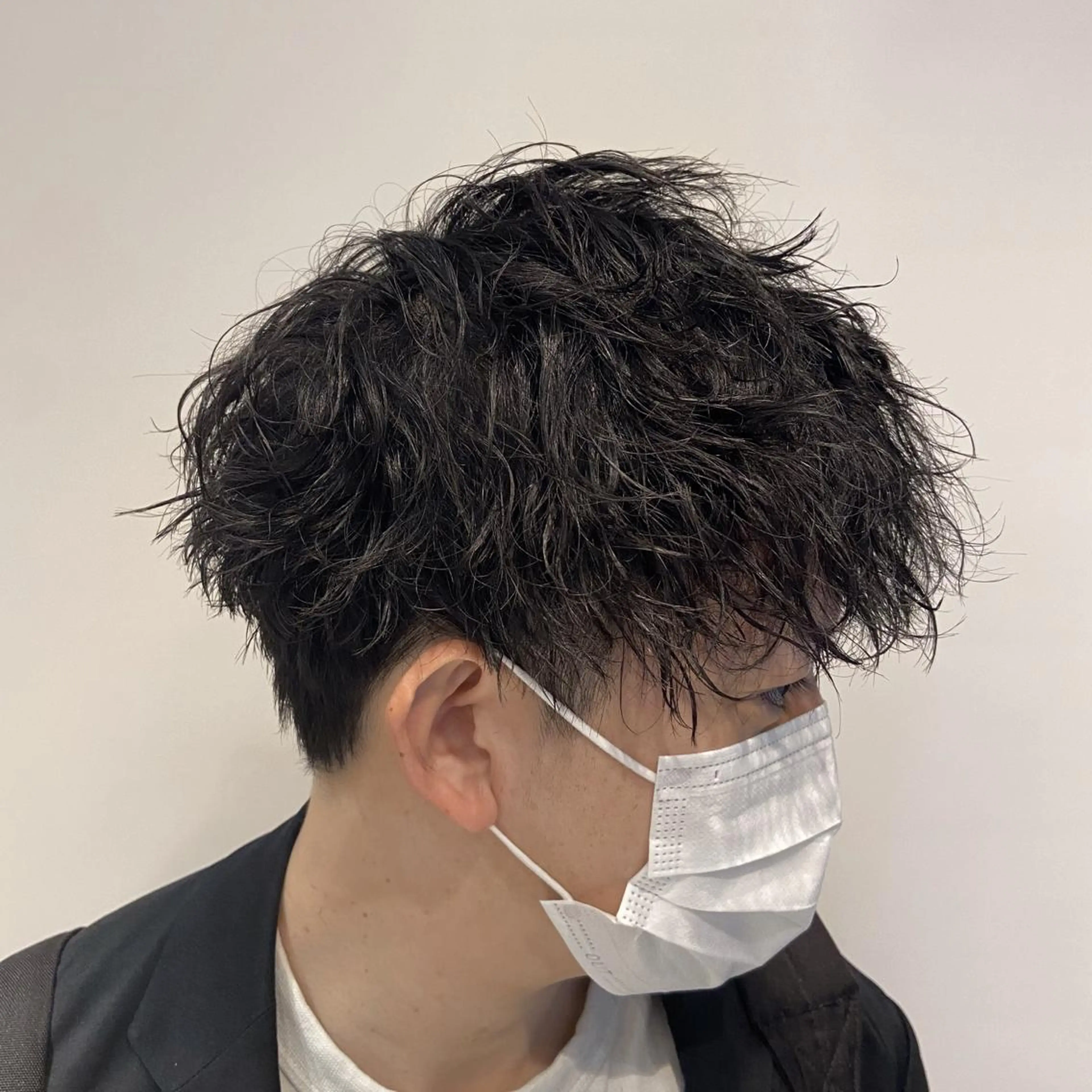 パーマ メンズ メンズパーマ カット パーマ トリートメント メンズ縮毛矯正 ♠️店長下平隼人のヘアスタイル