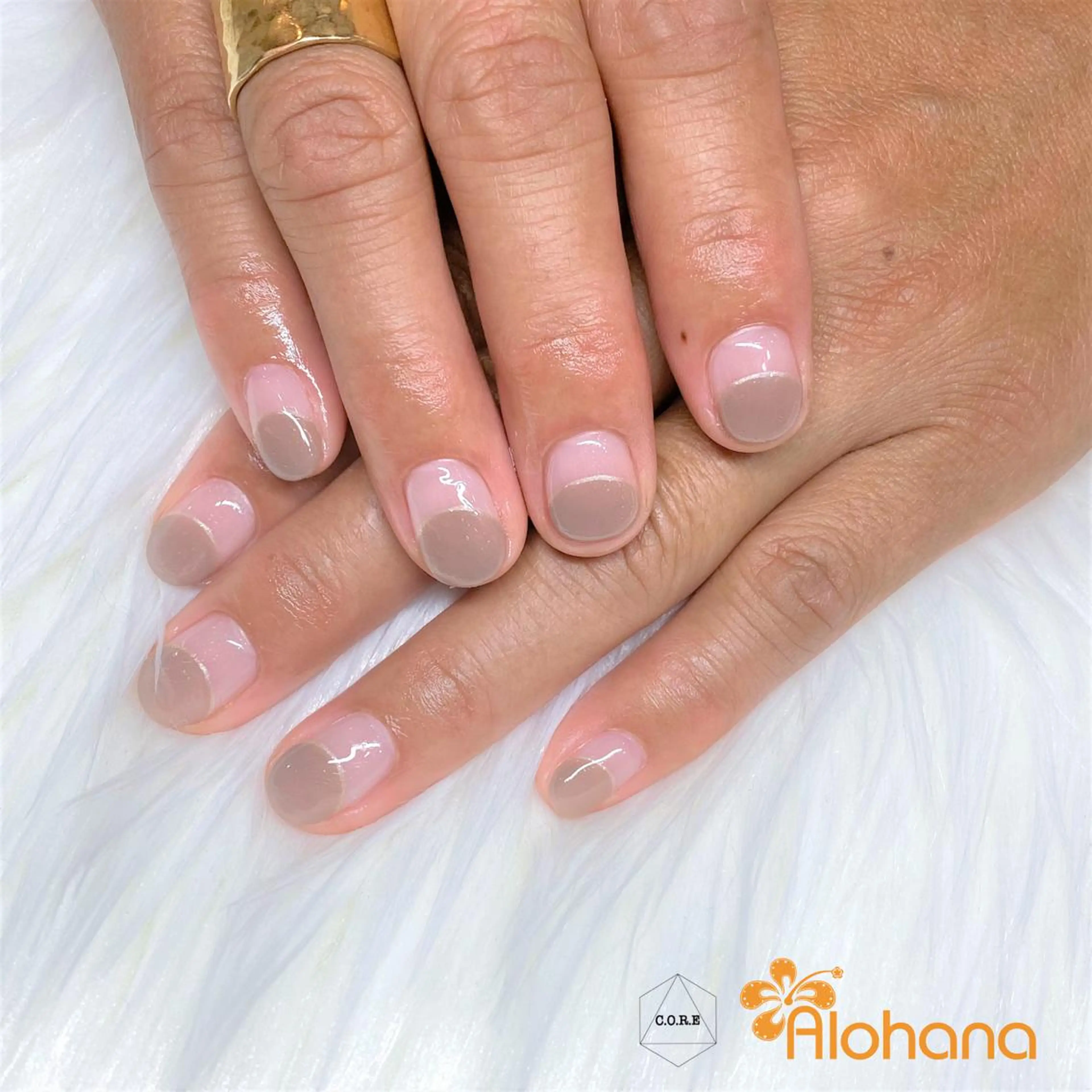 ネイル フレンチネイル Alohana所属・Alohana Minaのネイルデザイン