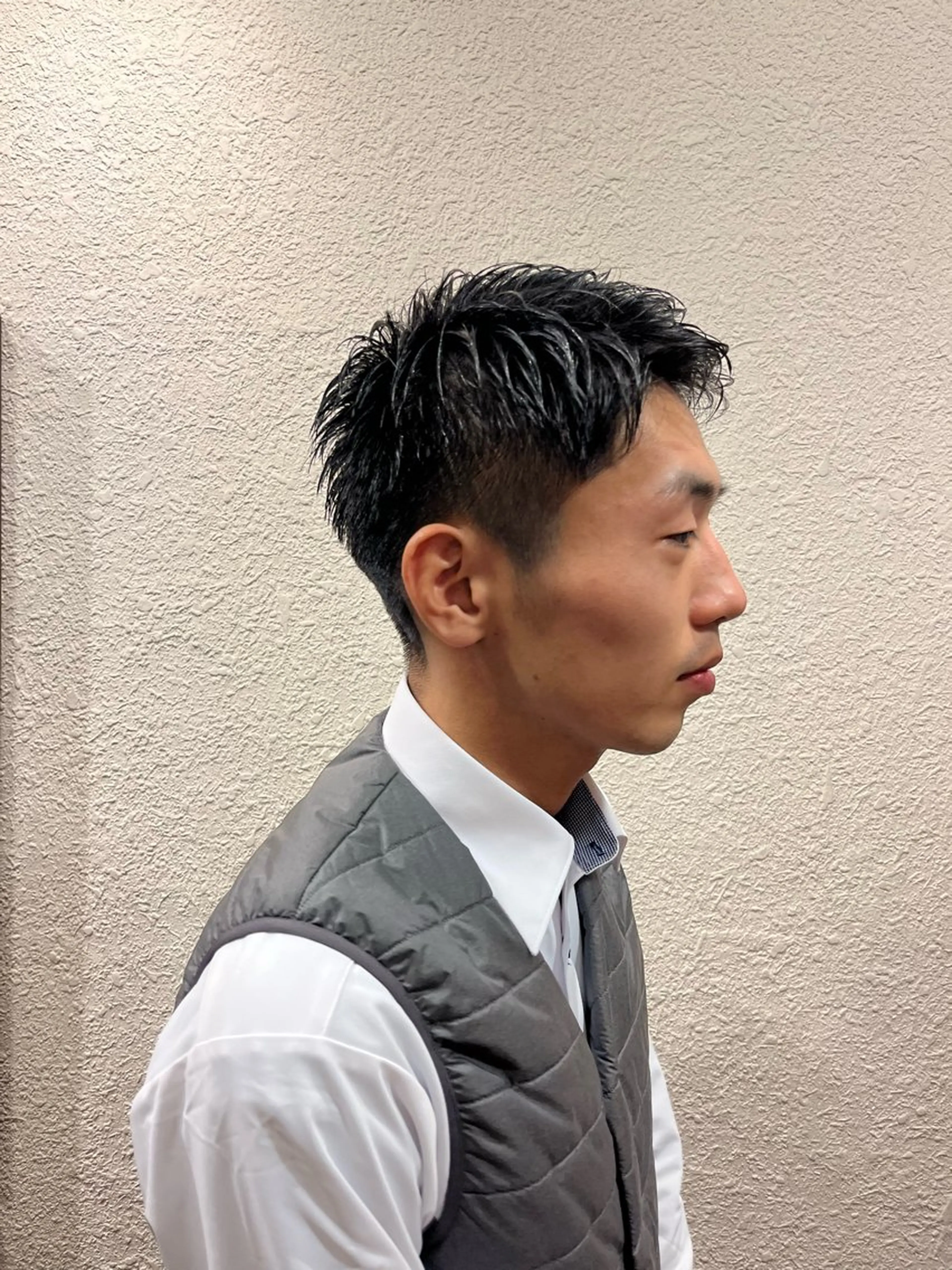 ショート メンズ present  hair works所属・押田 野乃花のヘアスタイル