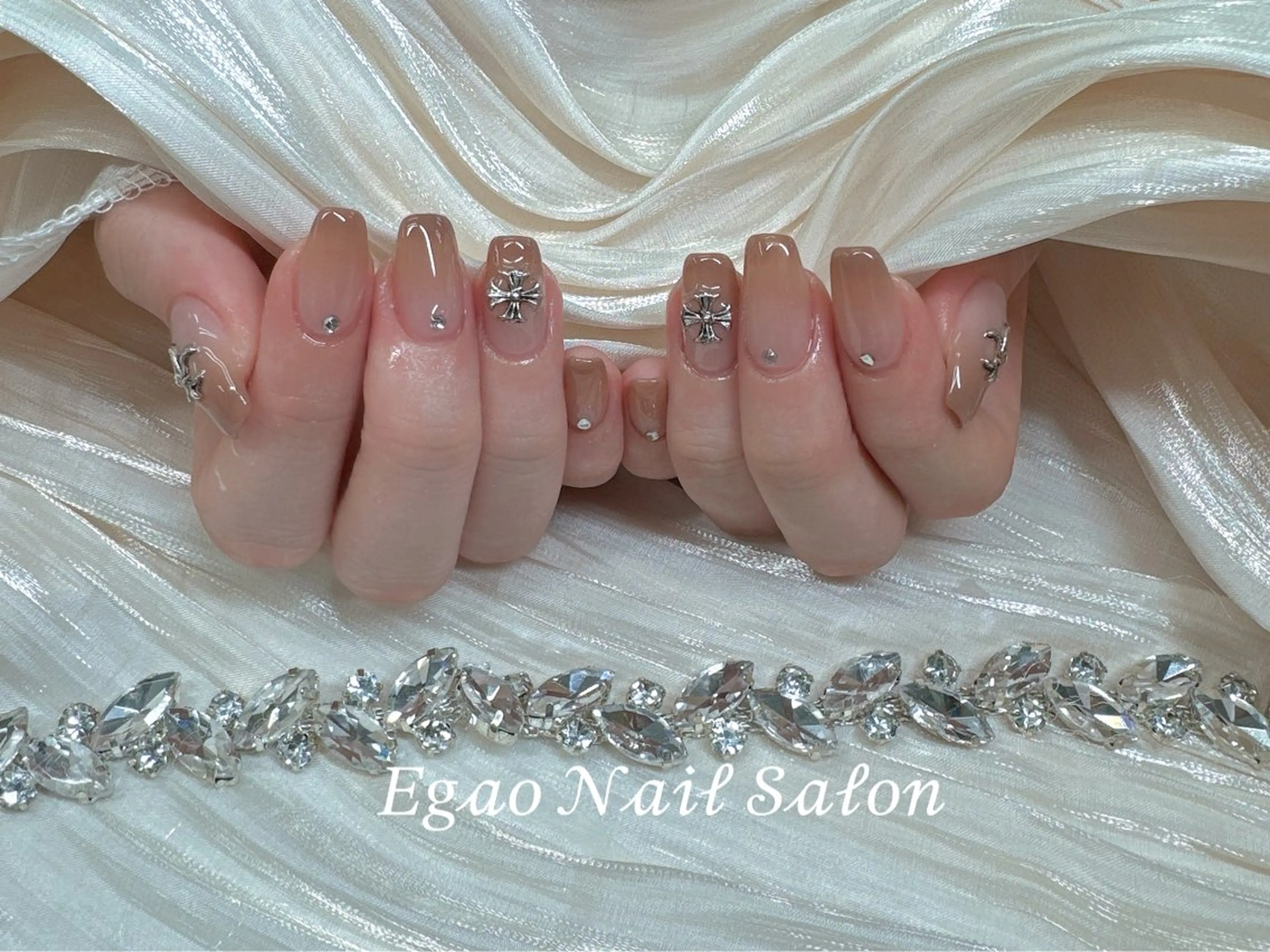 ネイル フットネイル ジェルネイル 韓国ネイル マグネットネイル メンズネイル ハンドネイル Egao Nail Salonのネイルデザイン