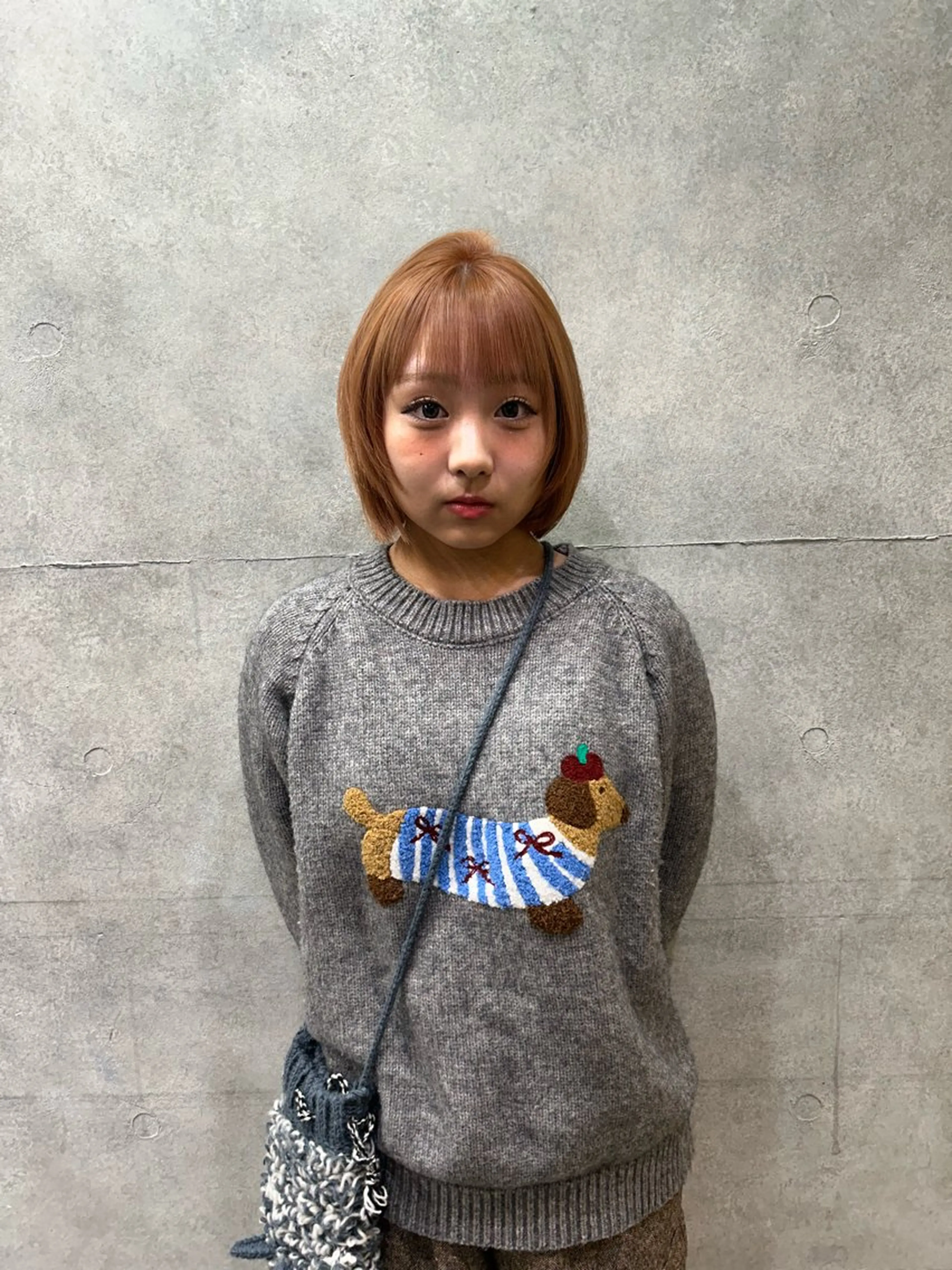 ショート カラー ショートボブ ブリーチ ボブ レイヤーカット ショートヘア ヘアカラー トリートメント レイヤー/ブロンド 透明感カラー/ヒロトのヘアスタイル