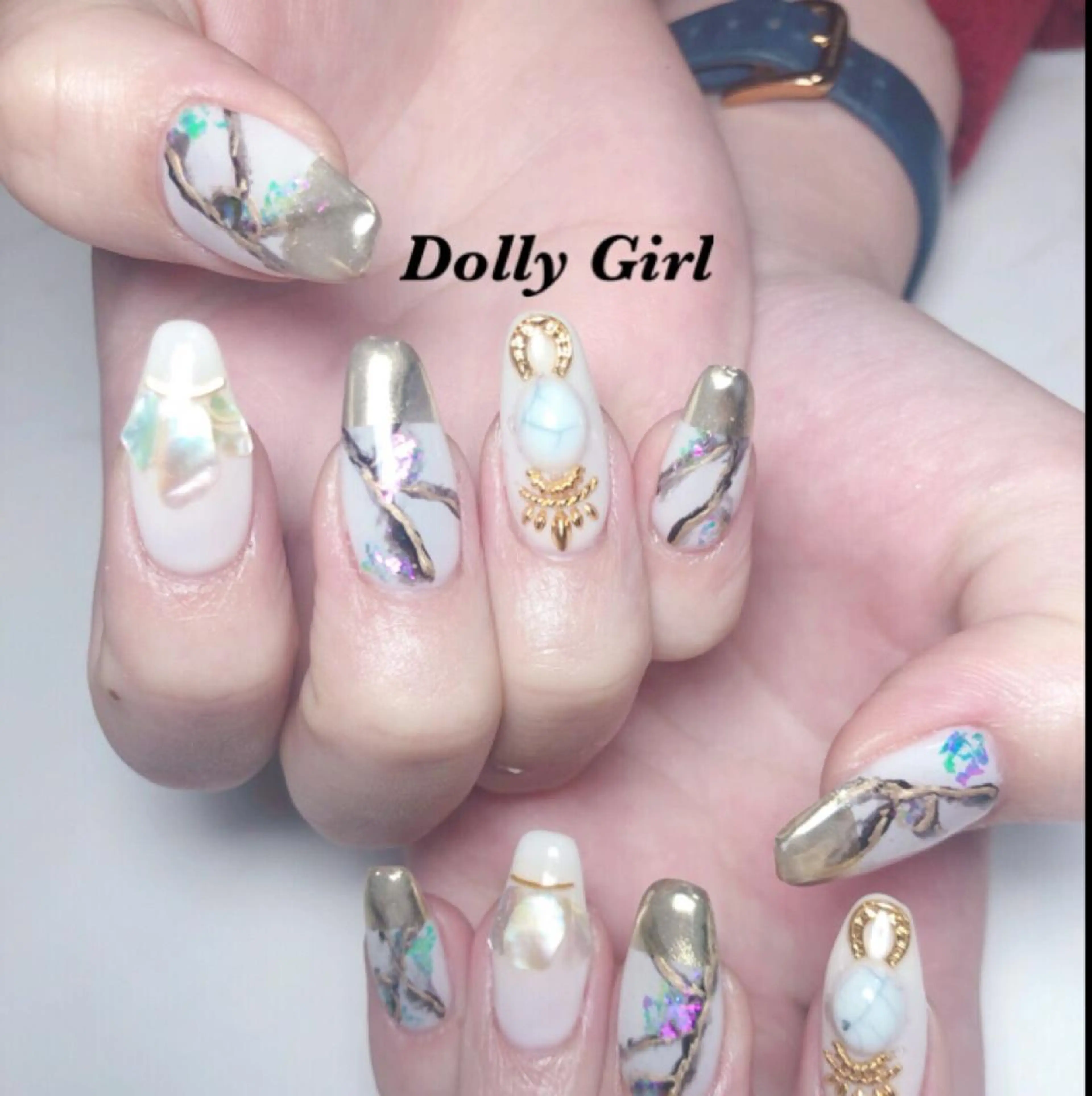 ネイル 個室ネイルサロンDolly  Girl〜ドーリーガール〜所属・DollyGirl KYOKOのネイルデザイン