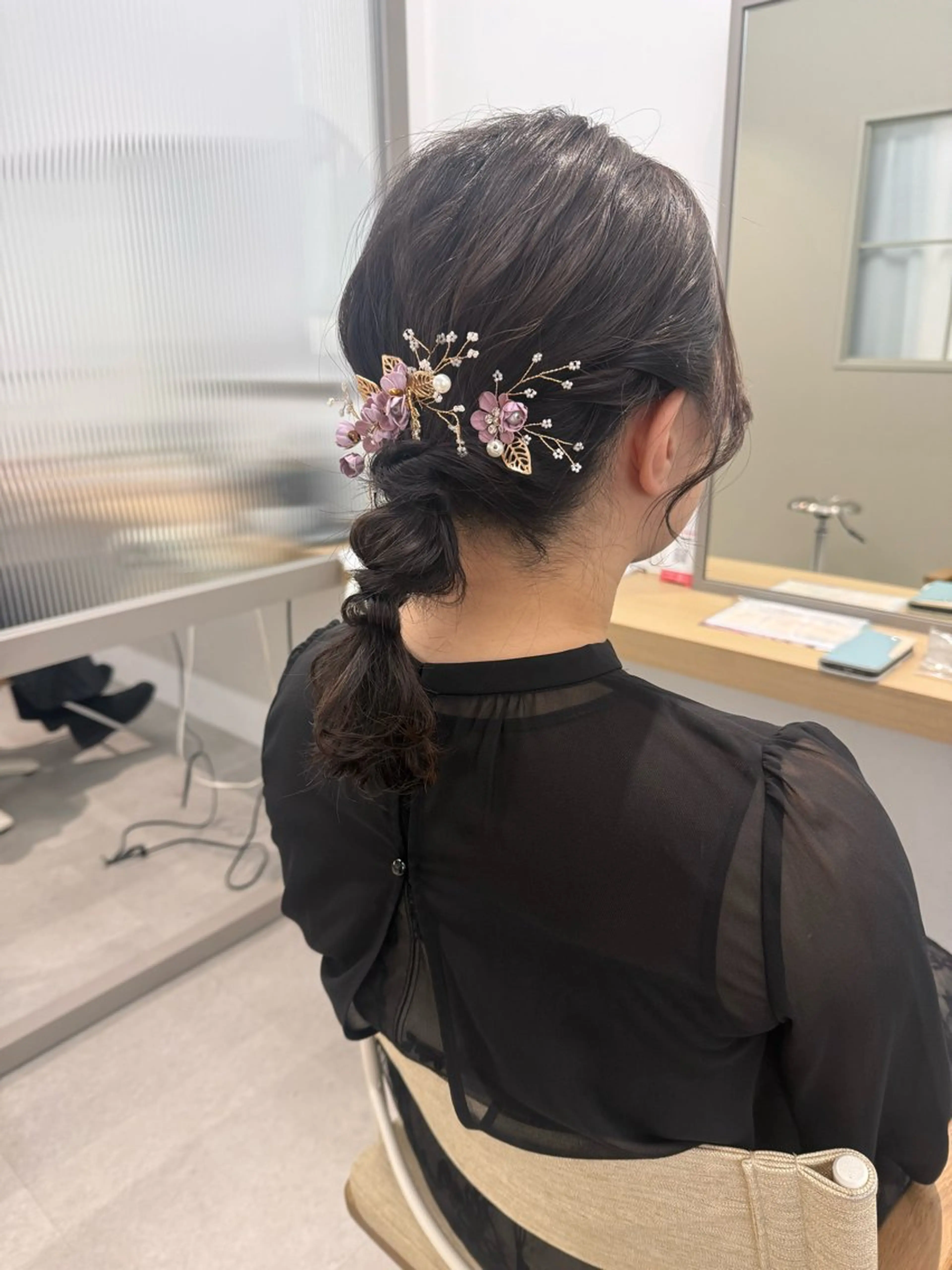 ミディアム ヘアセット 金山 友香🕊のヘアスタイル