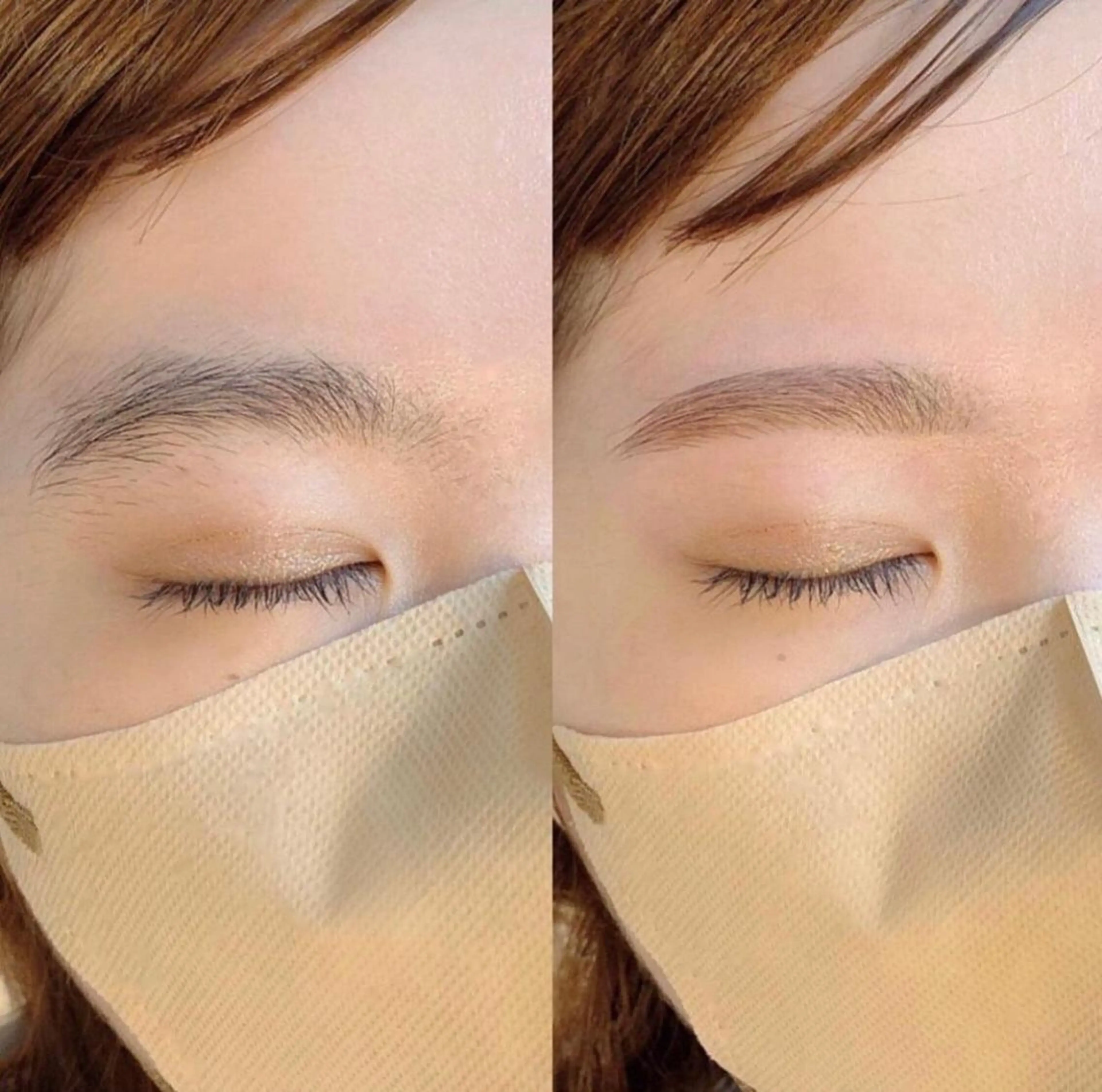 垢抜けアイブロウデザイン♡（デザイン提案、WAX脱毛、毛量調節、最後に眉メイクレクチャー付きです🌼）の写真