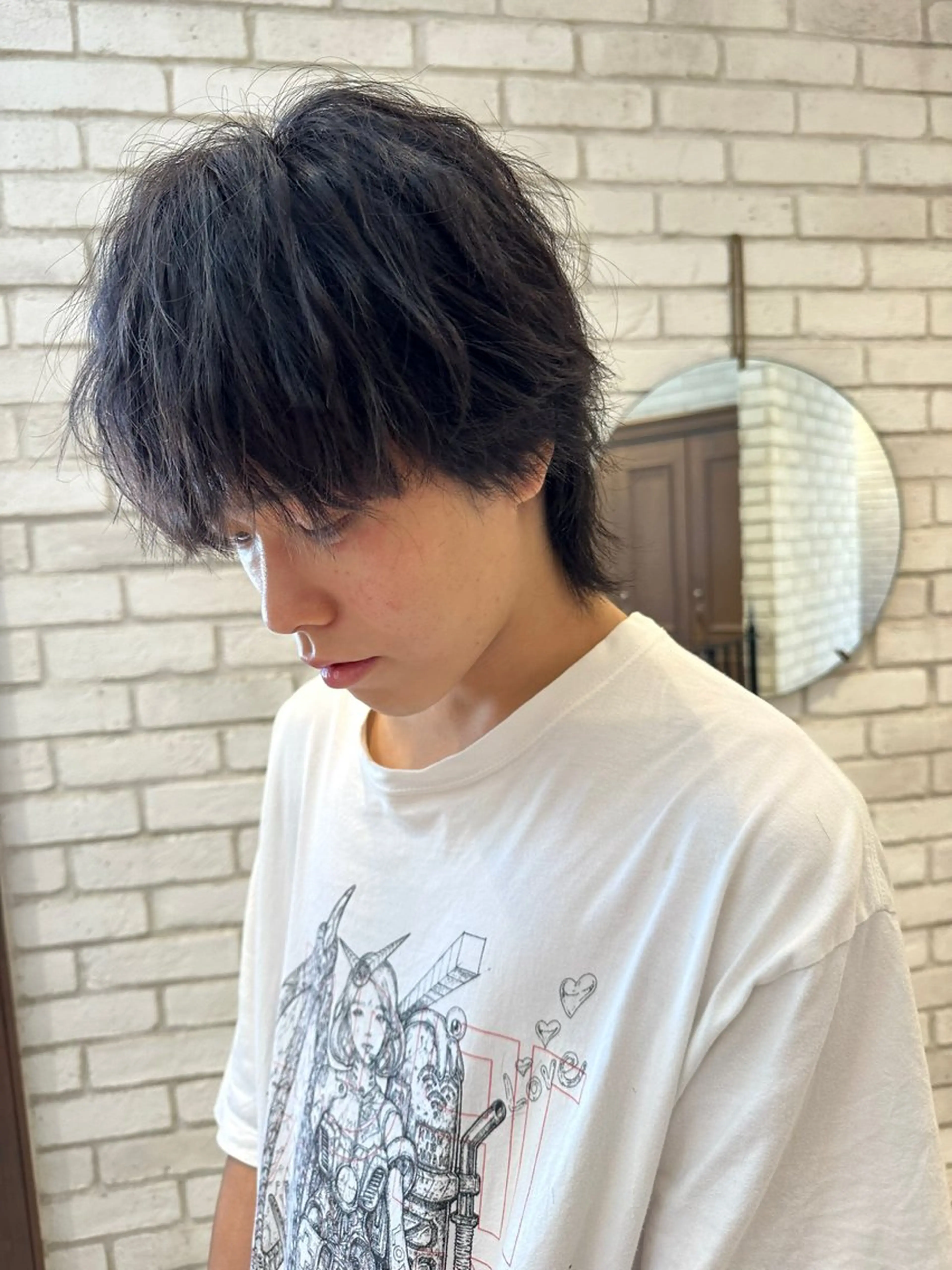 メンズ 牛嶋 嶺弥のヘアスタイル