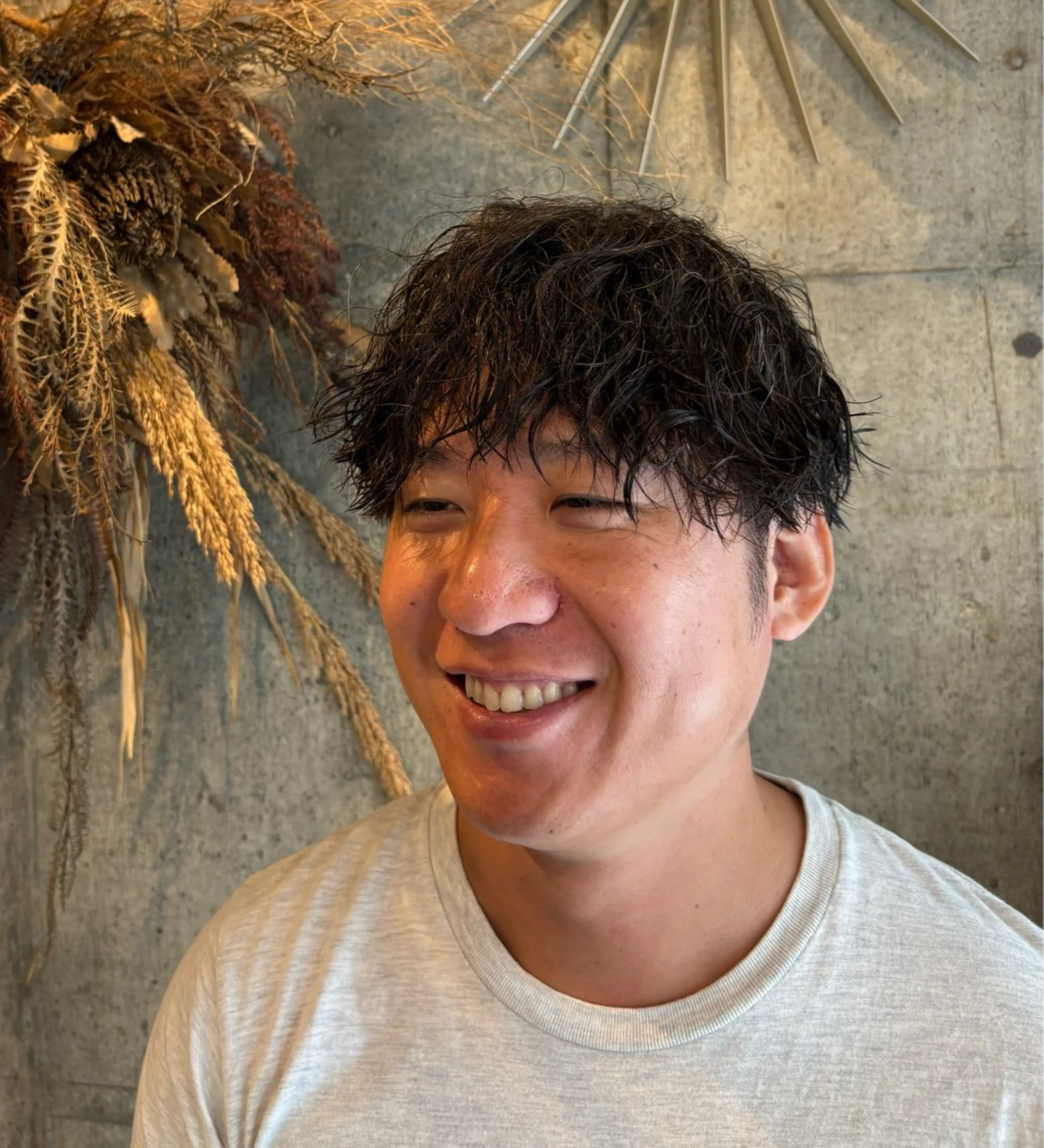 ショート カット パーマ ヘッドスパ I'sm KOUSAKUのヘアスタイル