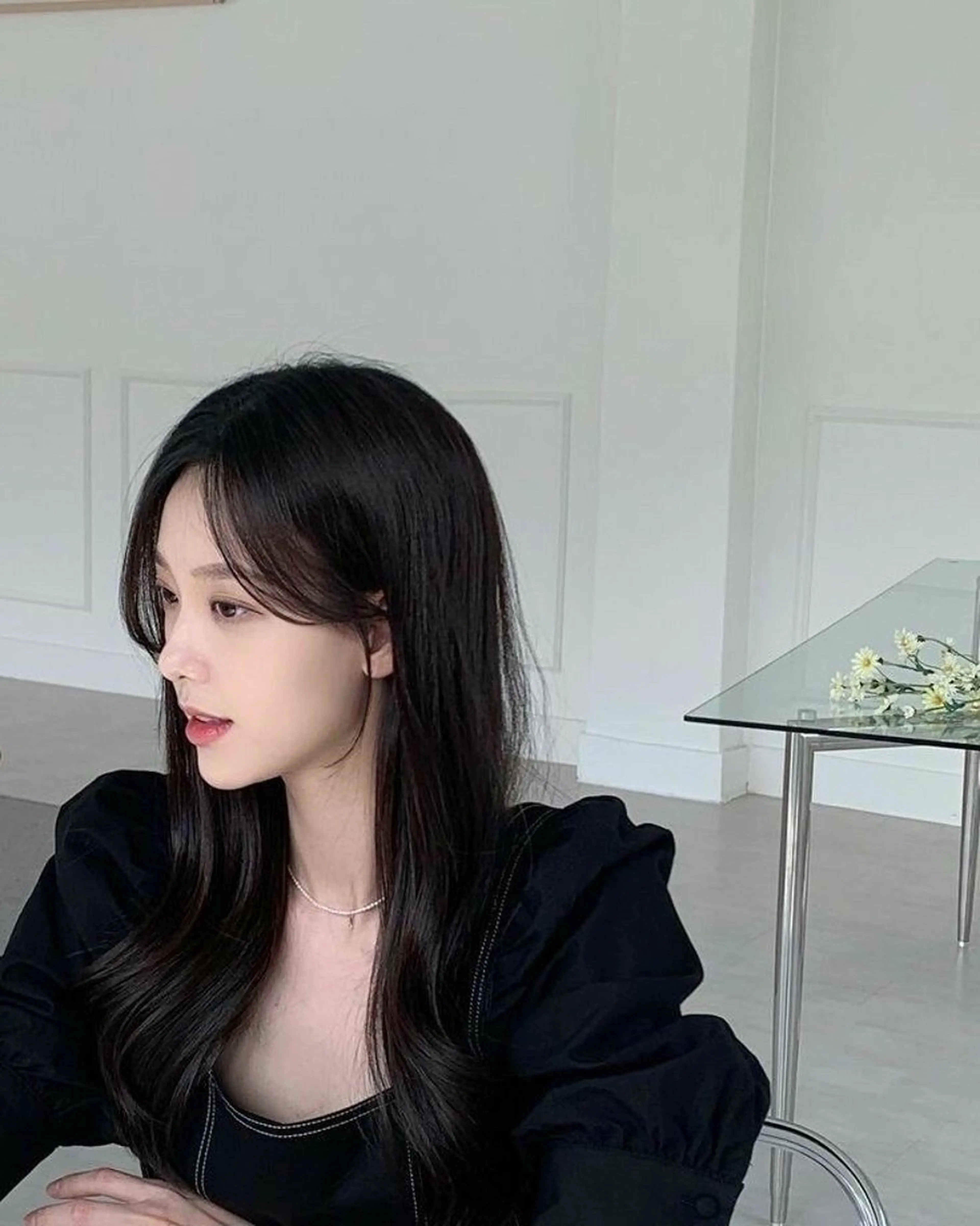 《本格韓国ヘア🇰🇷》韓国風顔周りカット＋艶カラー＋超音波Trの写真