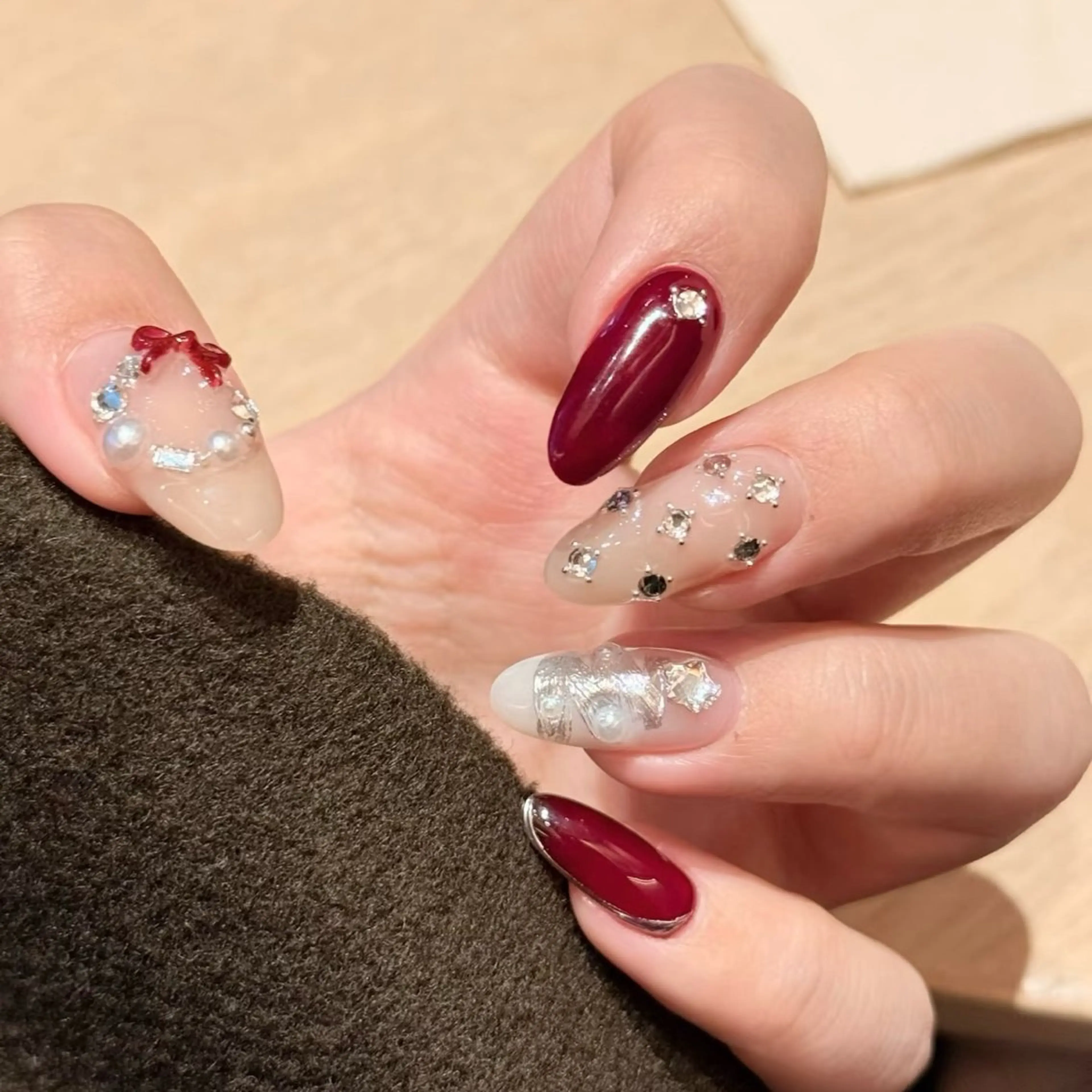 ネイル ハンドネイル もも モモのネイルデザイン