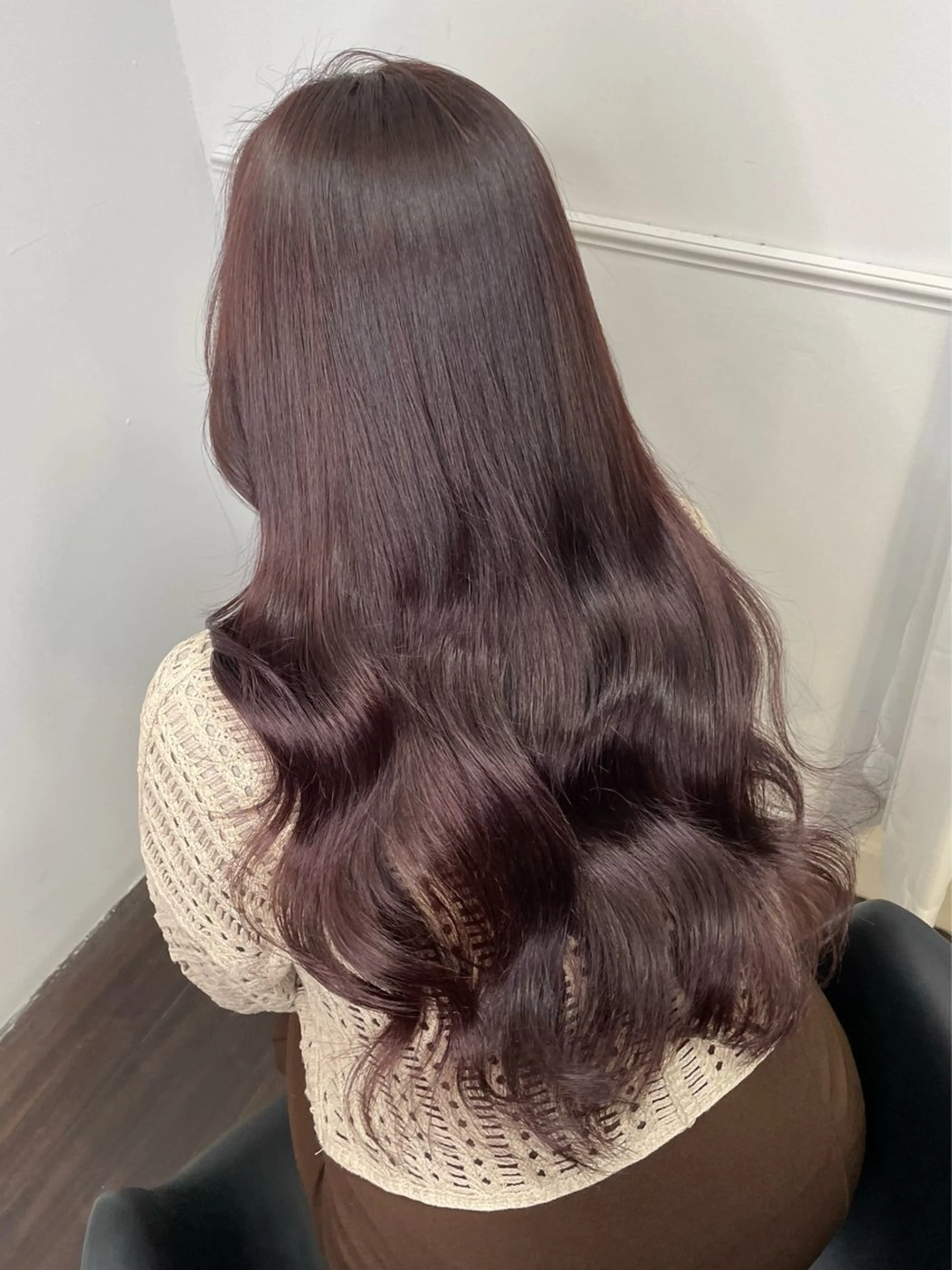 ロング カラー ヘアアレンジ アッシュ ベージュカラー ブリーチ 透明感カラー ダブルカラー カット ヘアカラー トリートメント maoブリーチ無し 似合わせカラーのヘアスタイル