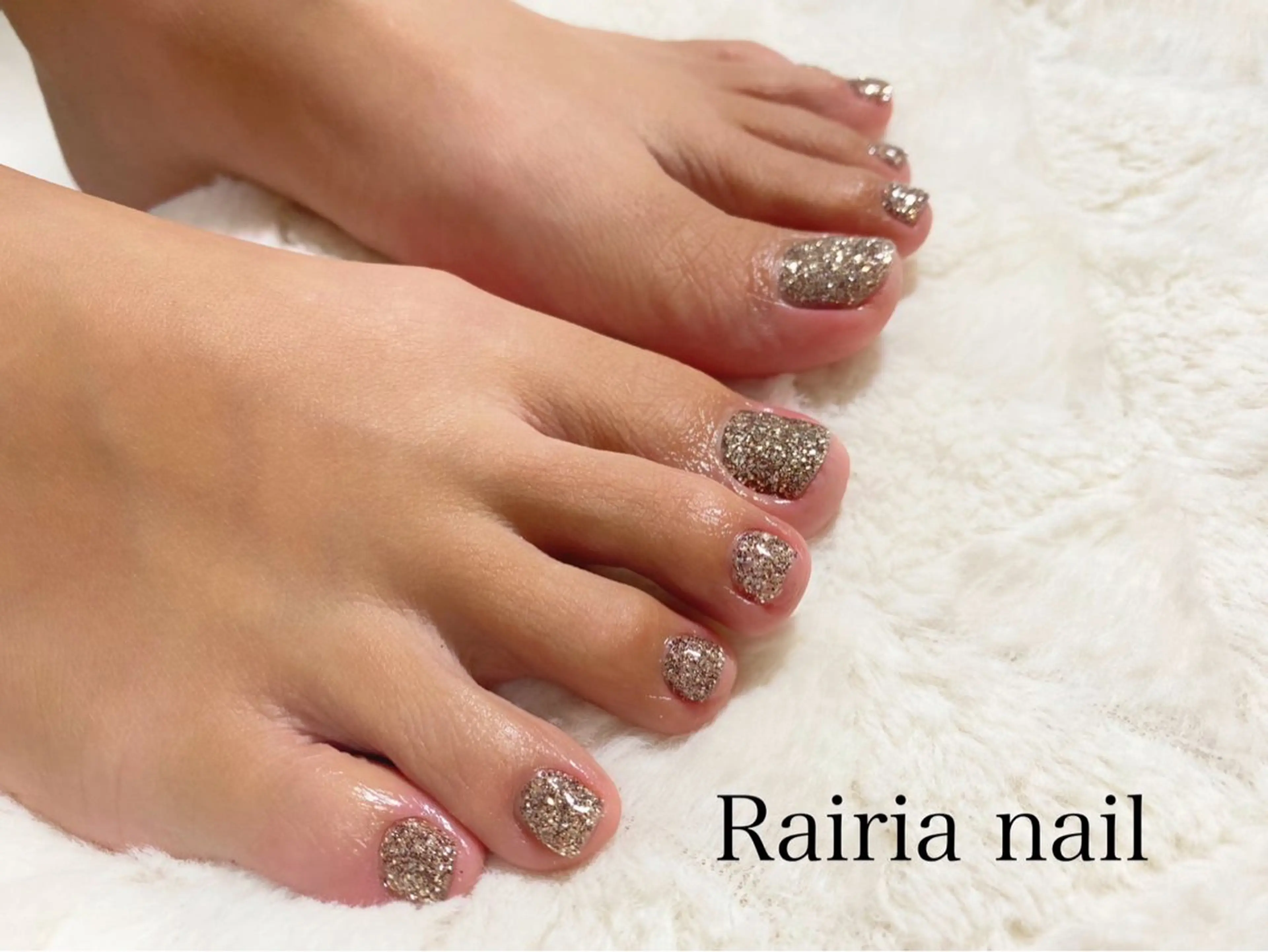 【フット】ワンカラーの写真