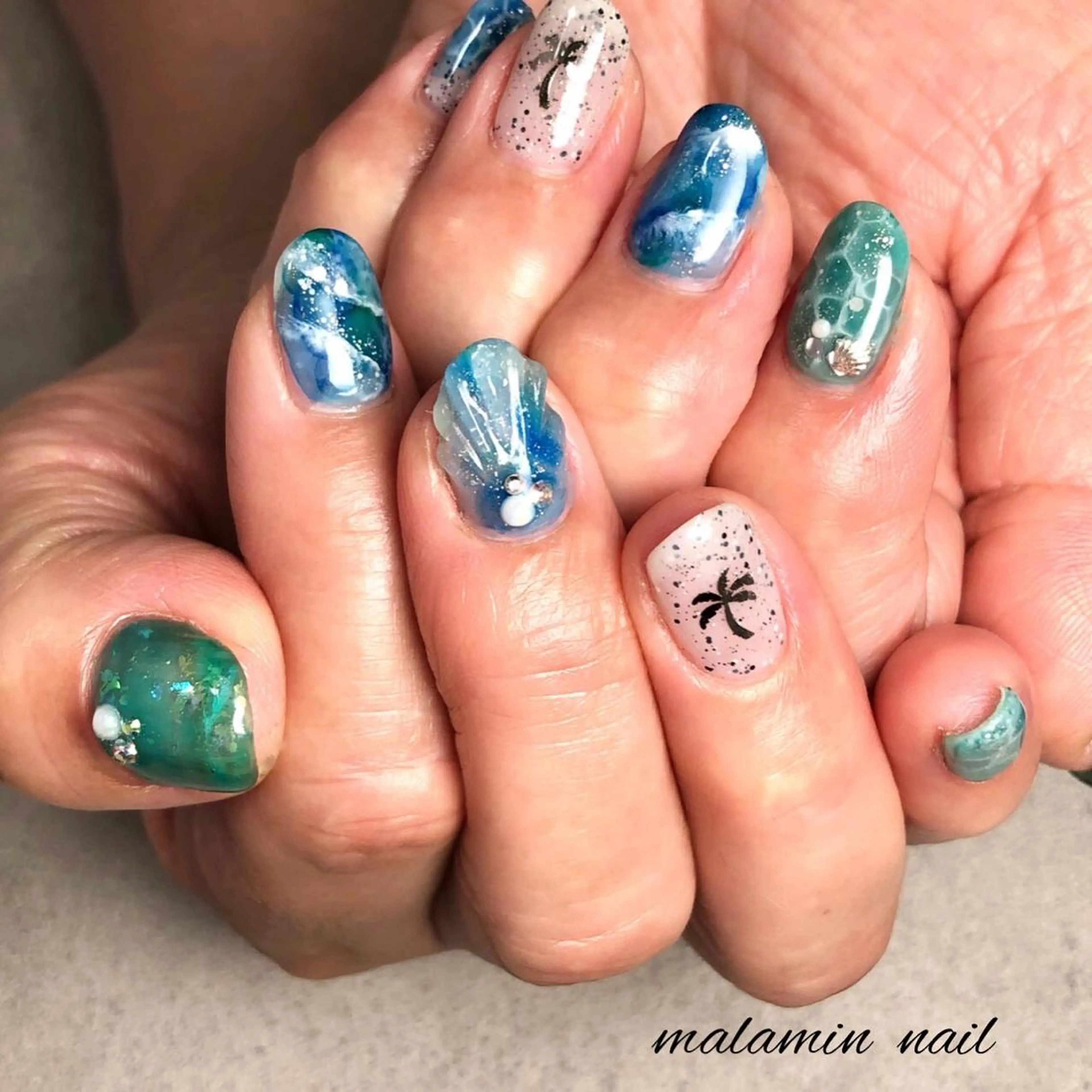 ネイル Nemoto Mariのネイルデザイン