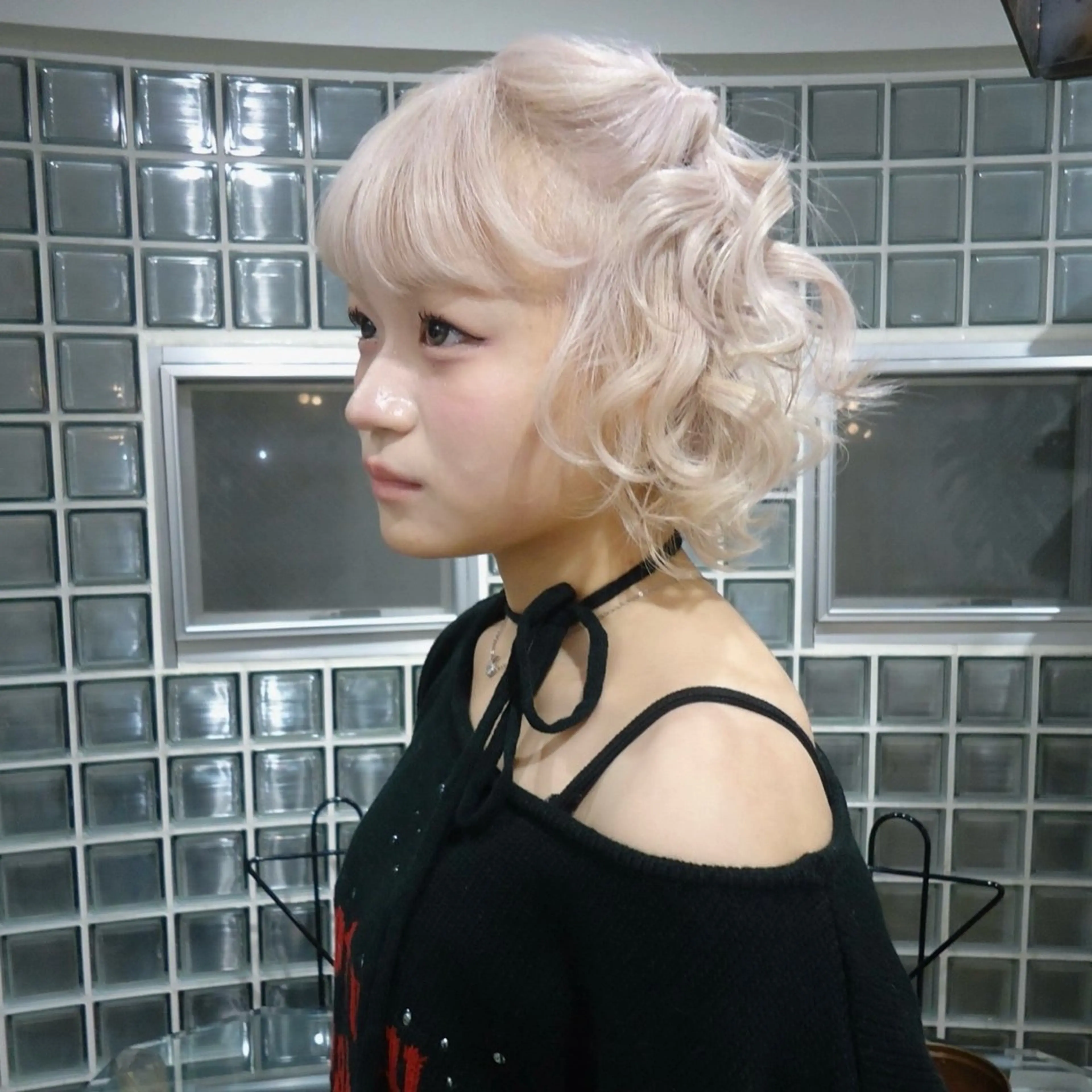 ショート ヘアカラー WATER所属・SAKI /表参道 /Girlyのヘアスタイル