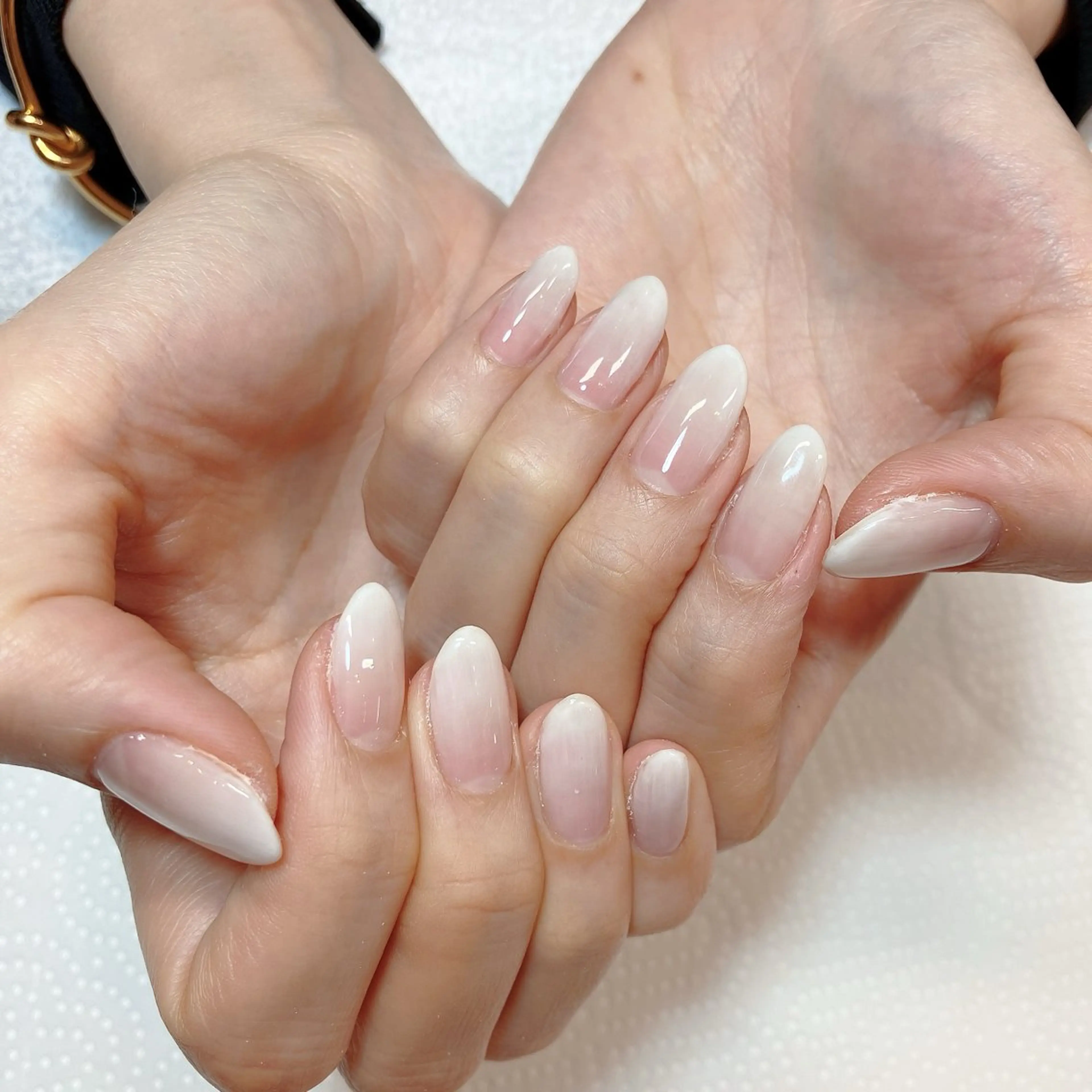 ハンドジェルネイル💅カラーグラデーション【オフなし】の写真