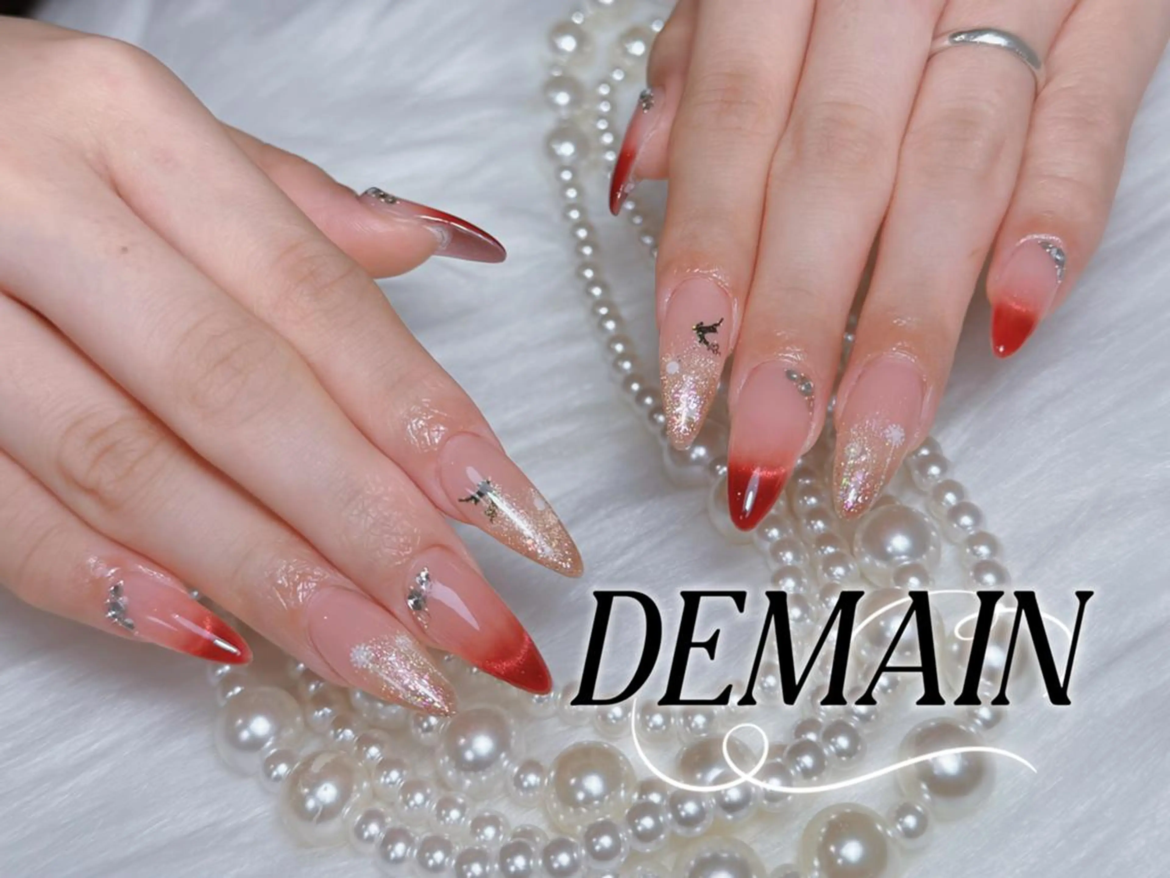 ネイル ハンドネイル ハンドケア DEMAIN- ⭐️のネイルデザイン