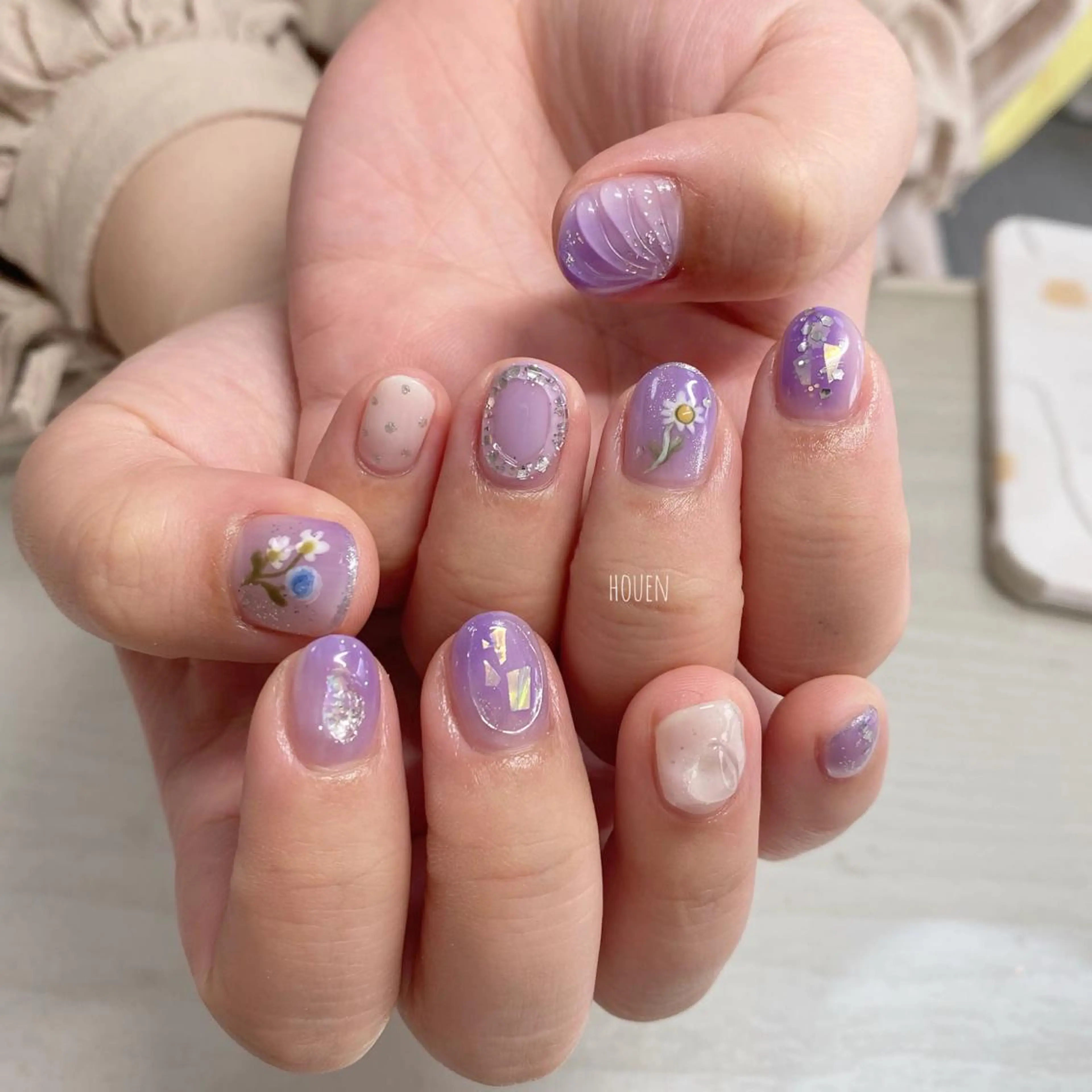 ネイル I P'ink nail salon所属・I pinknail 韓国風·持ち込み専門のネイルデザイン