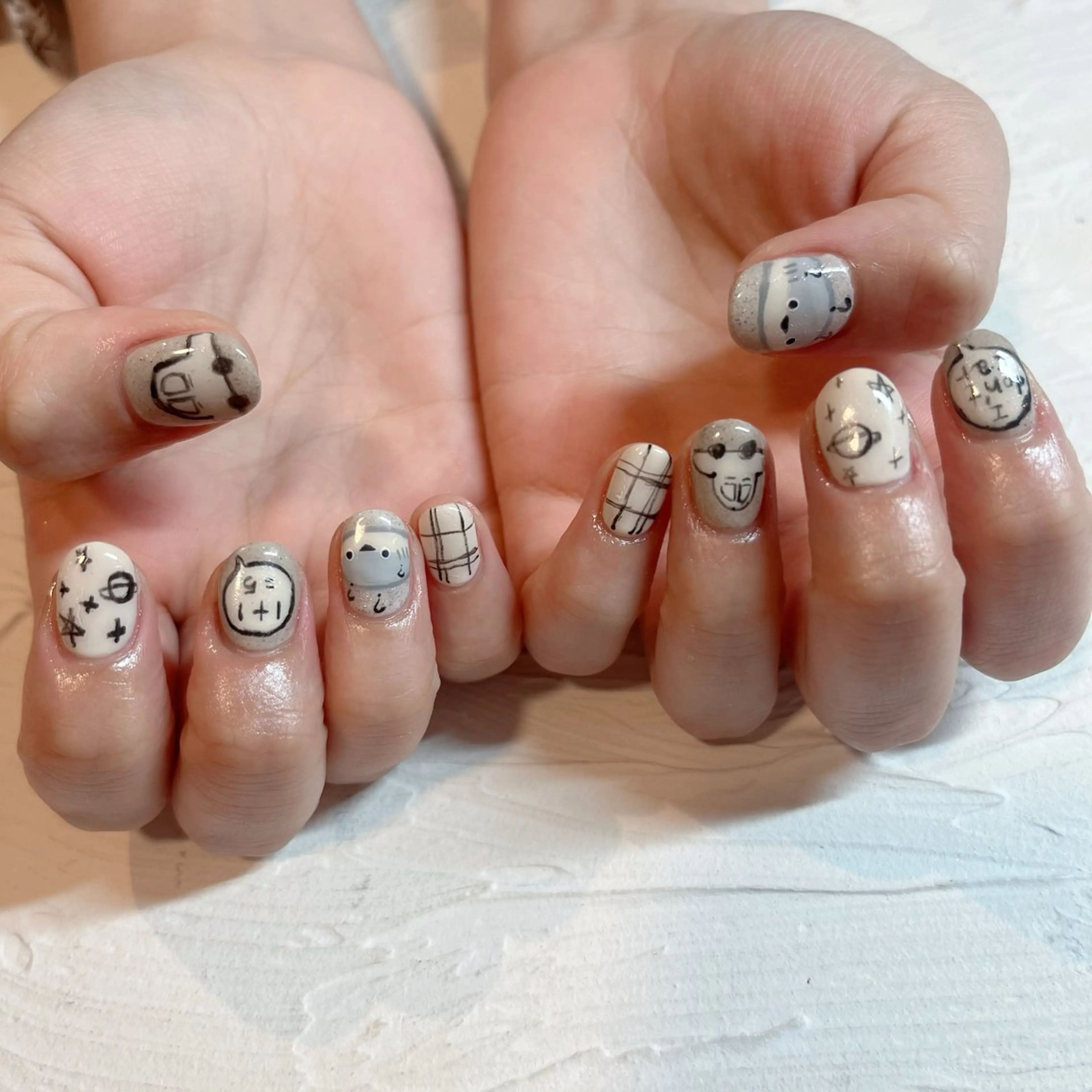 ネイル Maya 🧊🫧‪のネイルデザイン