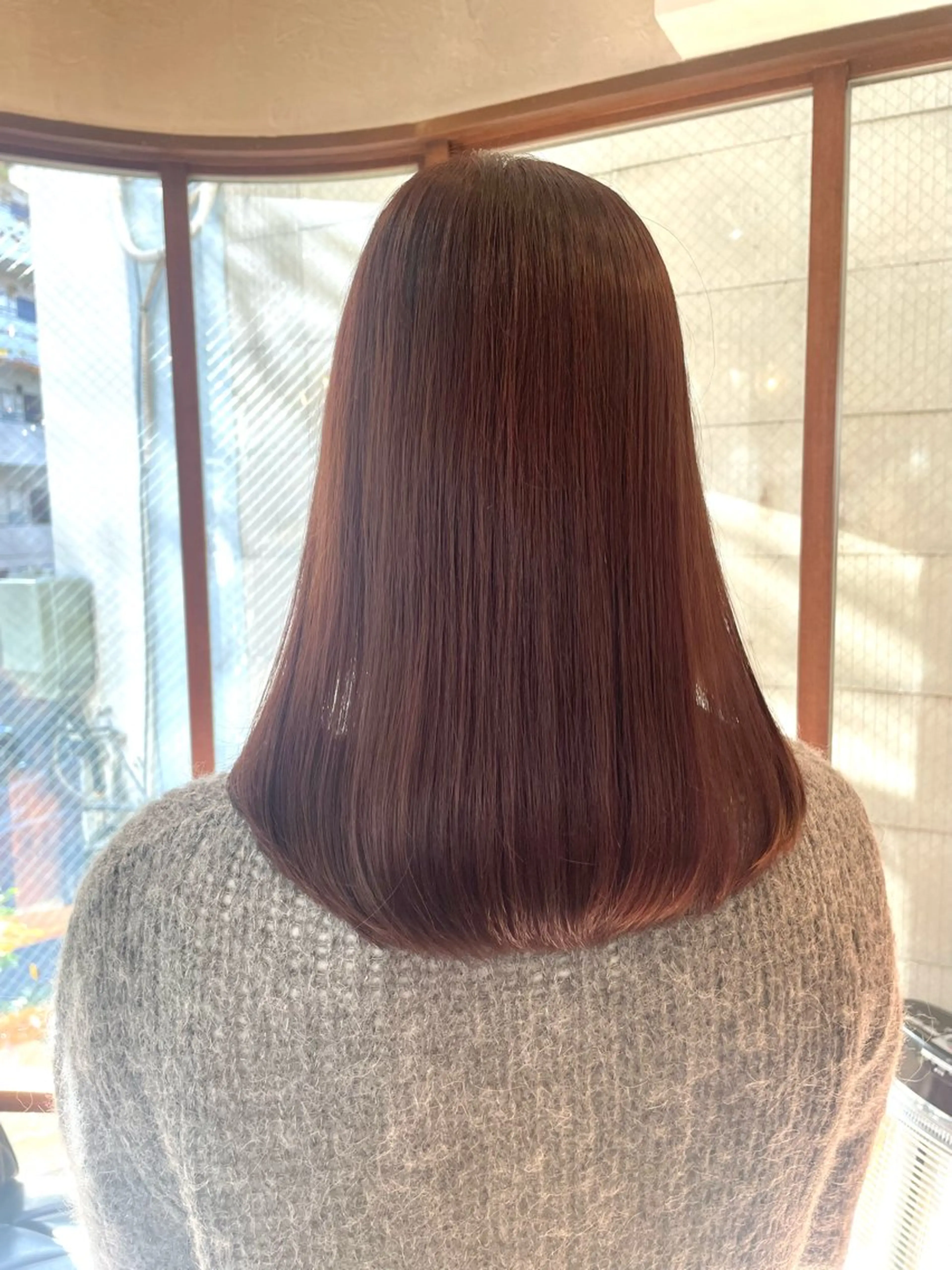 セミロング カラー ショート✂︎ ゆるパーマKANOのヘアスタイル