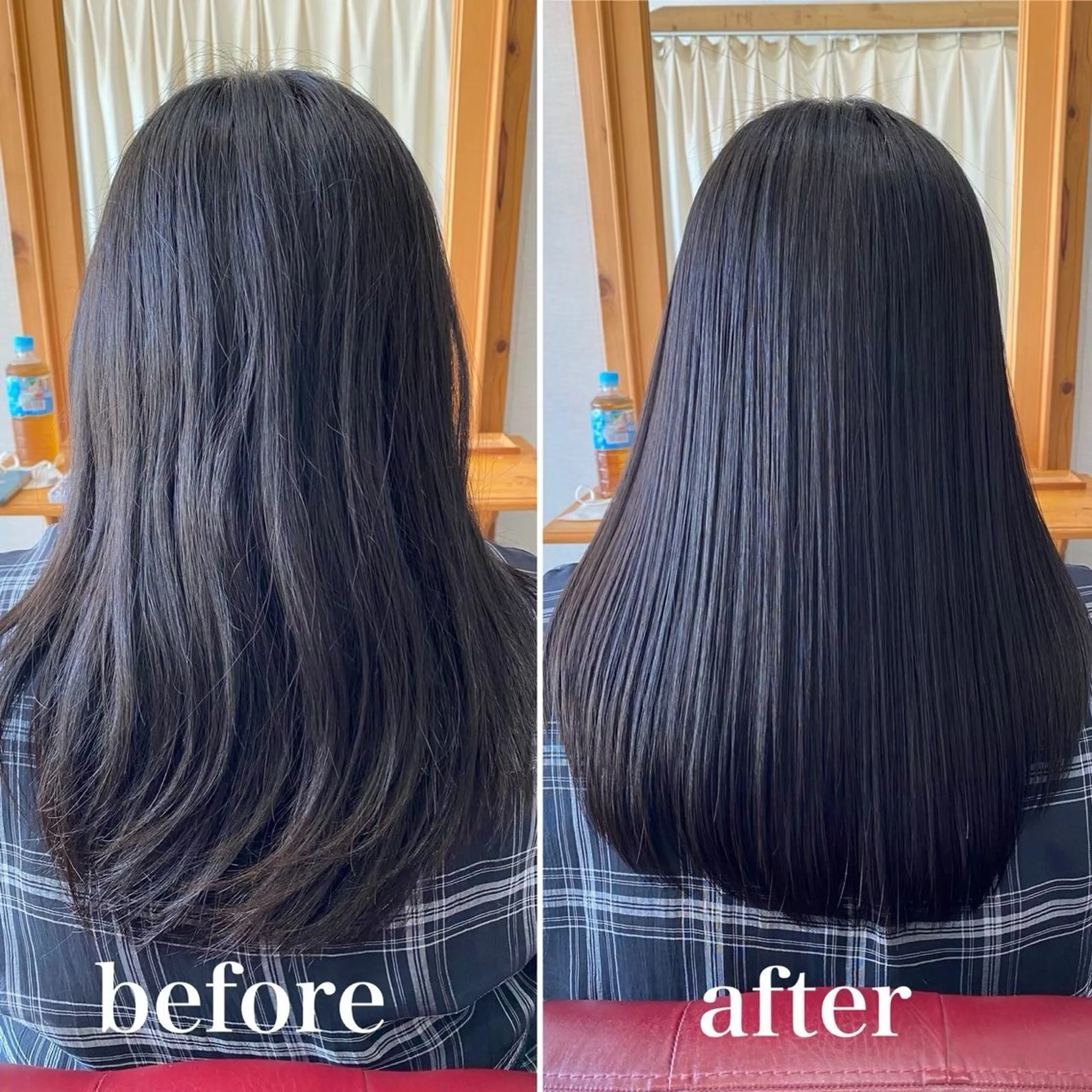 ストレートパーマの写真