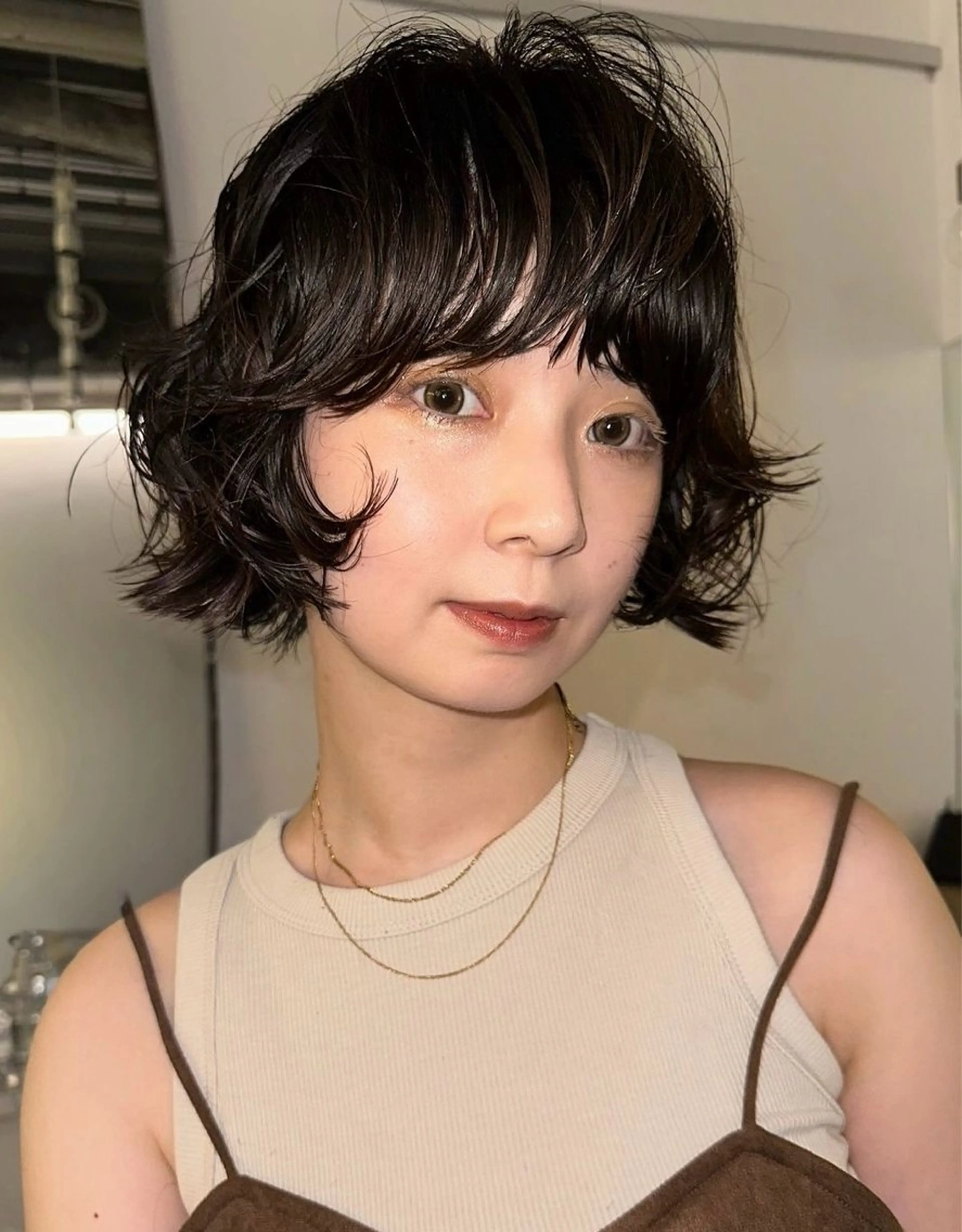 パーマ miyu 透明感カラー/パーマのヘアスタイル