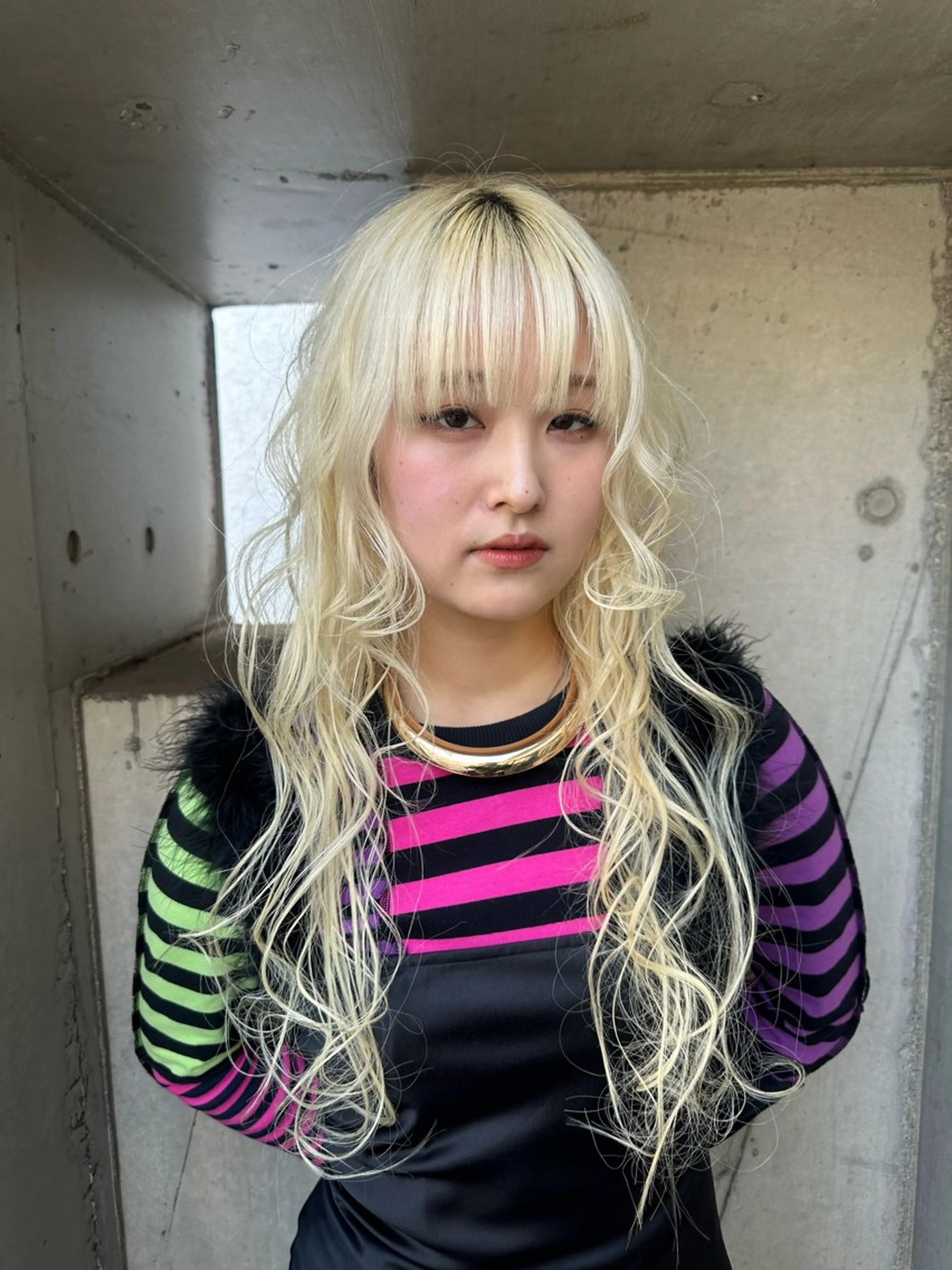 ロング 似合わせ/ハイトーン ✂︎ゆーぴ✂︎のヘアスタイル