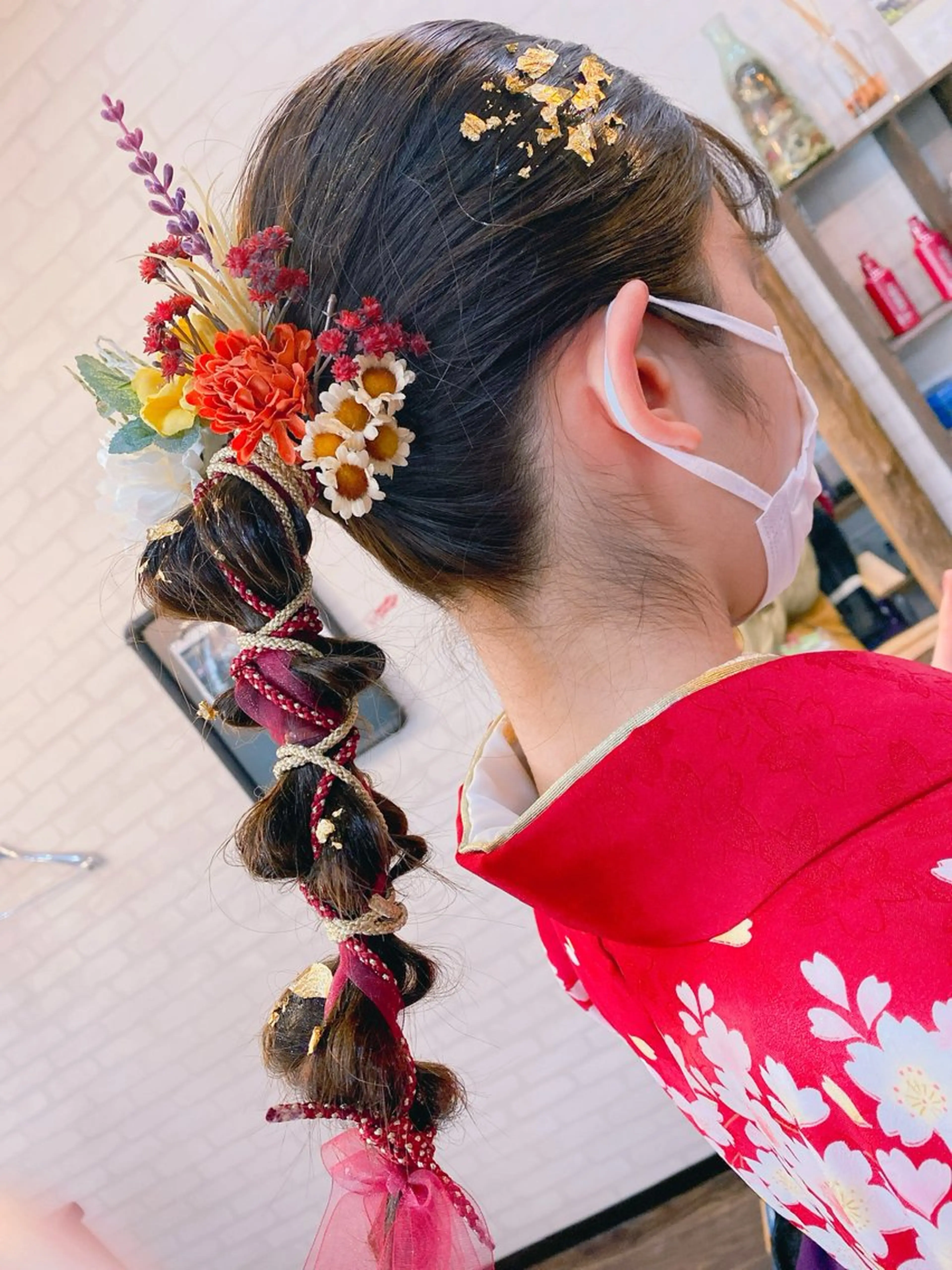 ロング 着付け PRAMEERA所属・higashi chiriのヘアスタイル