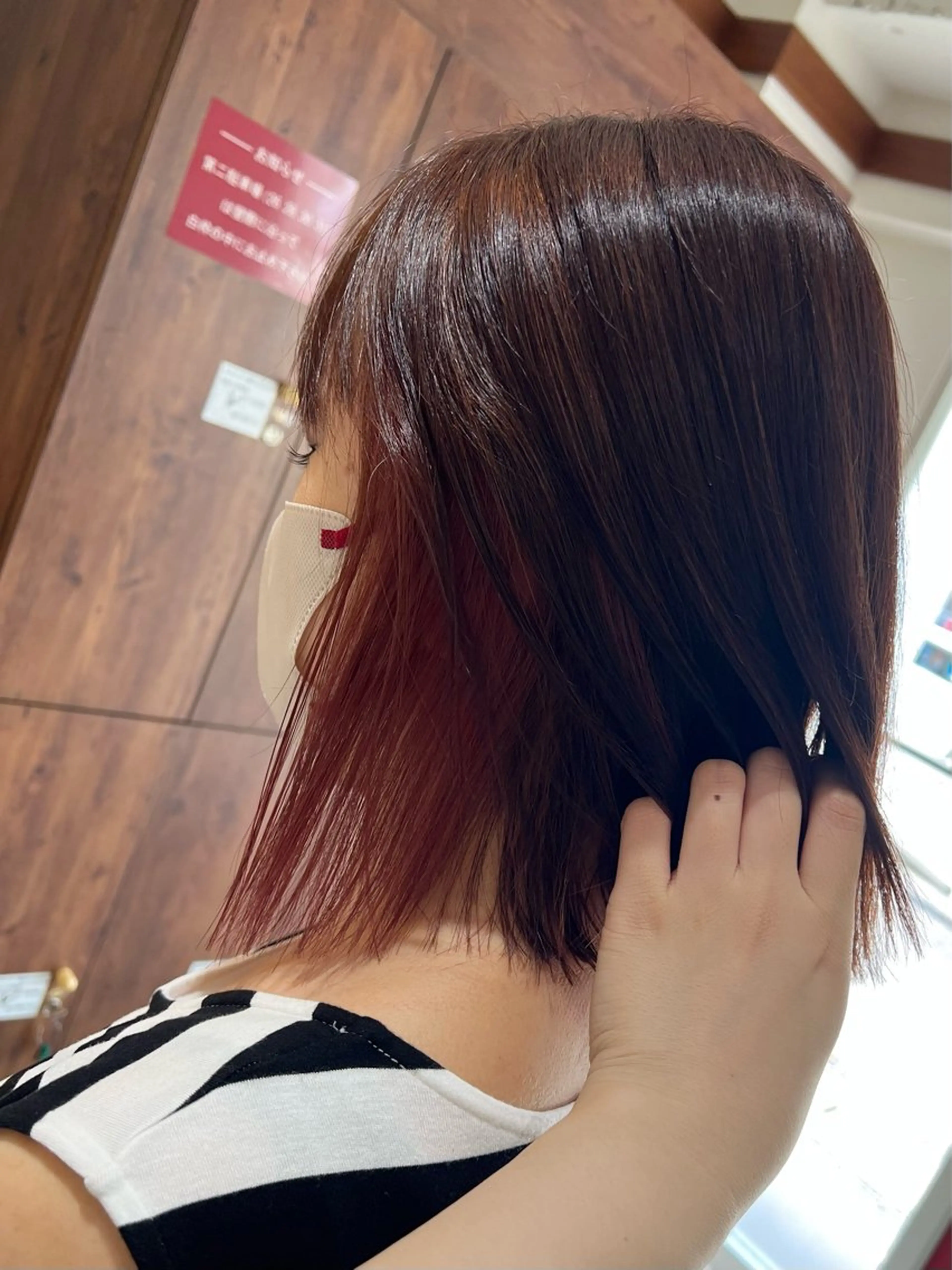 ミディアム ヘアカラー トリートメント HAIR BEAUTY Plaser所属・透明感カラー🕊️✨ Mayu🦮🩶のヘアスタイル