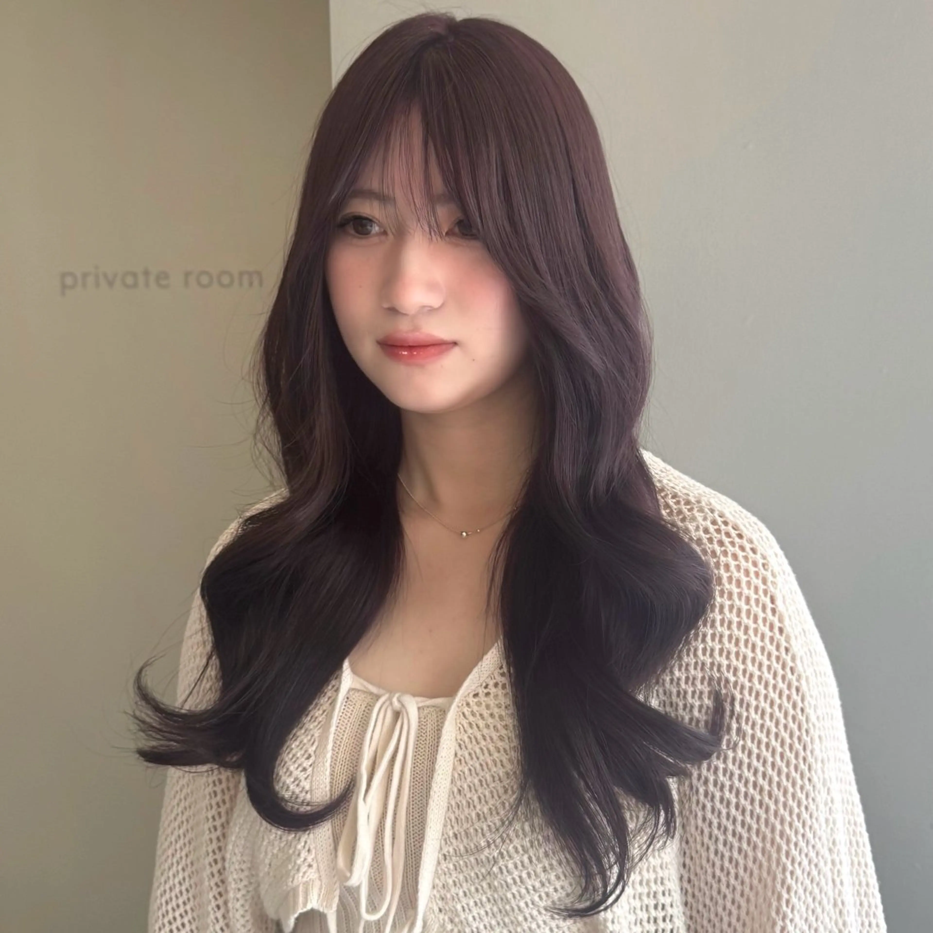 ロング カラー ブリーチ ダブルカラー ブリーチなしカラー sia所属・Nene Murakamiのヘアスタイル