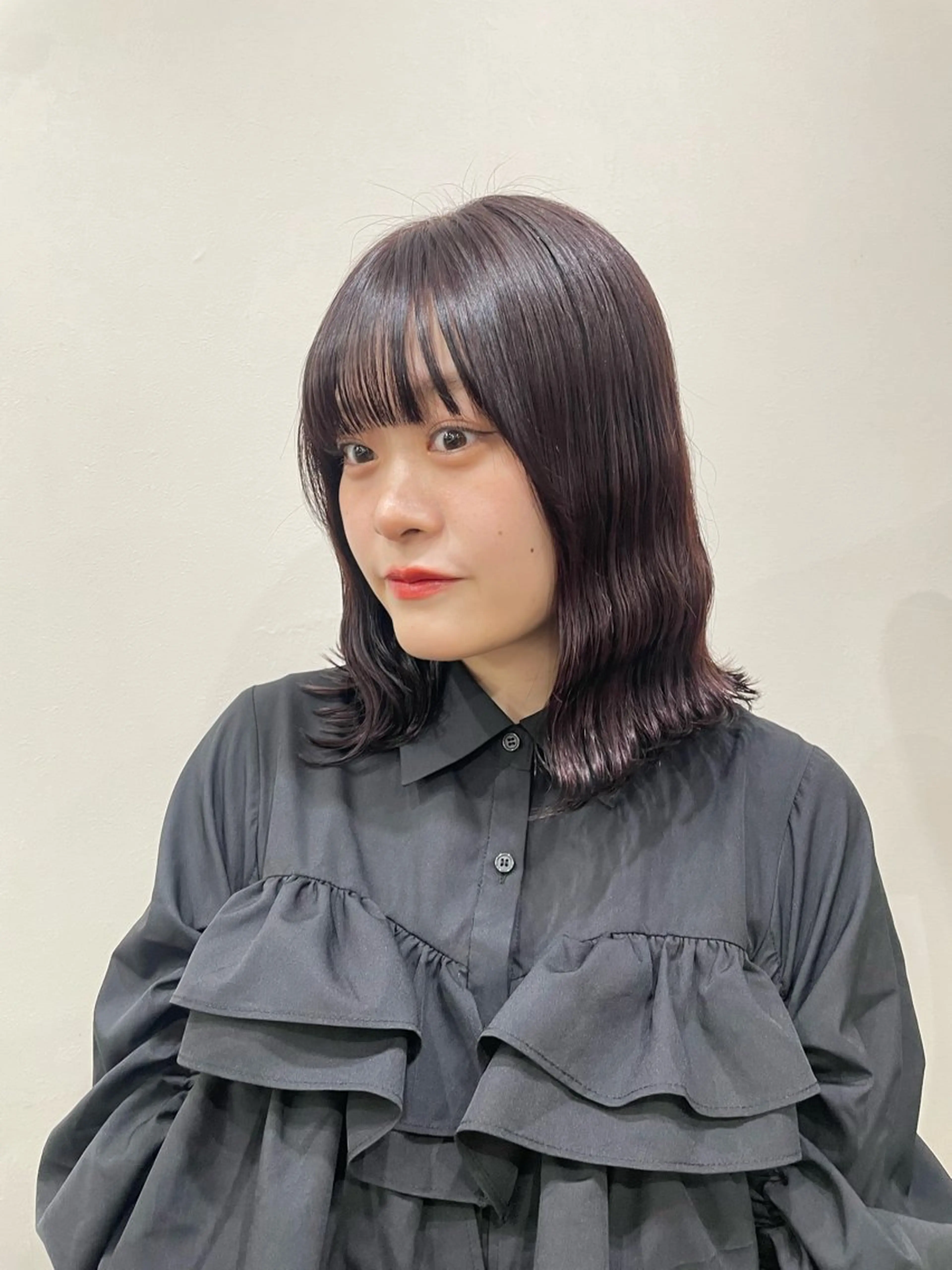 《当日予約可能》骨格矯正カット+波巻きパーマ(お写真撮れる方)❤️🍎の写真