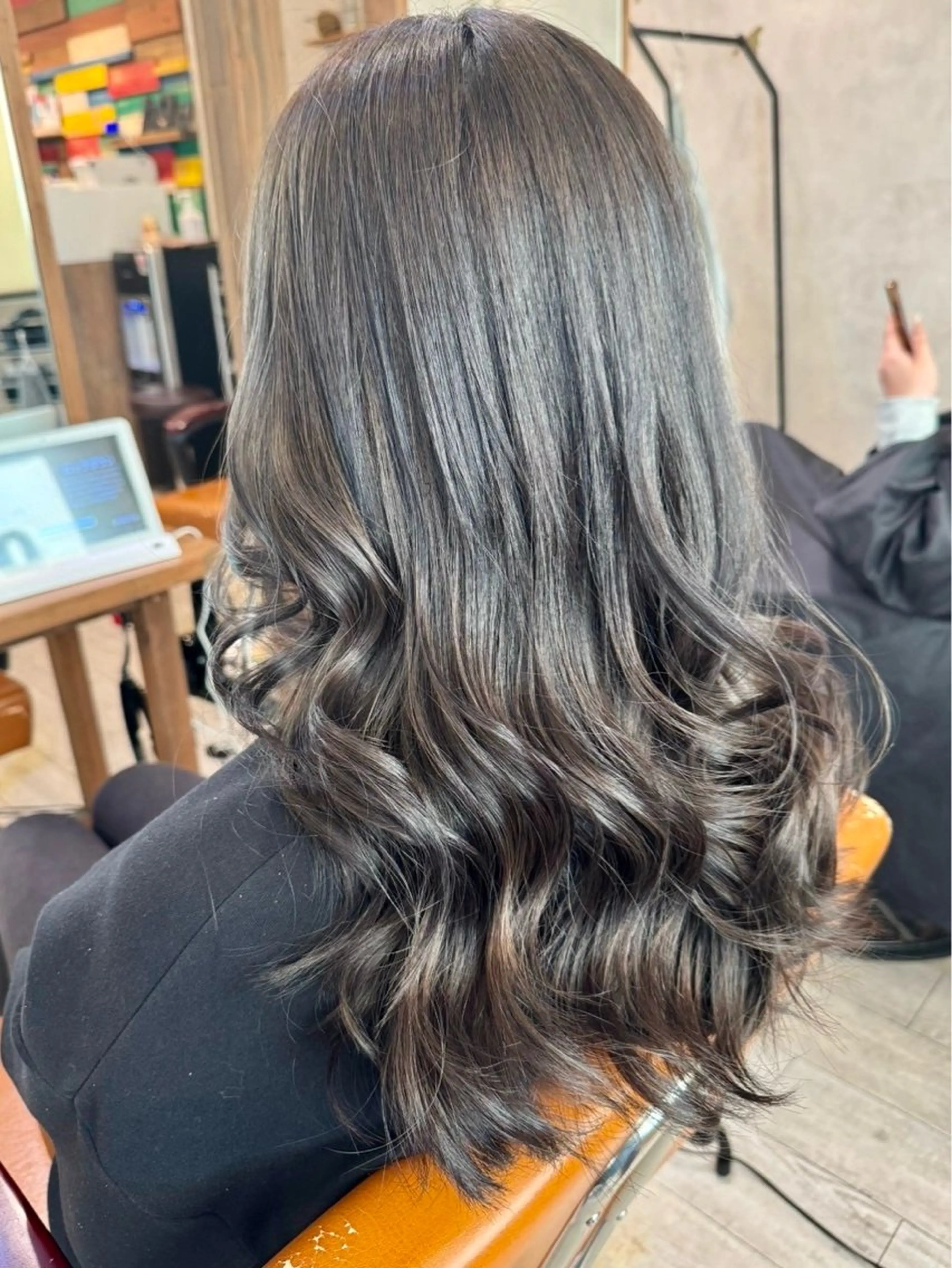 セミロング カット ヘアカラー トリートメント 一宮駅3分/水野/ ショート/ボブのヘアスタイル