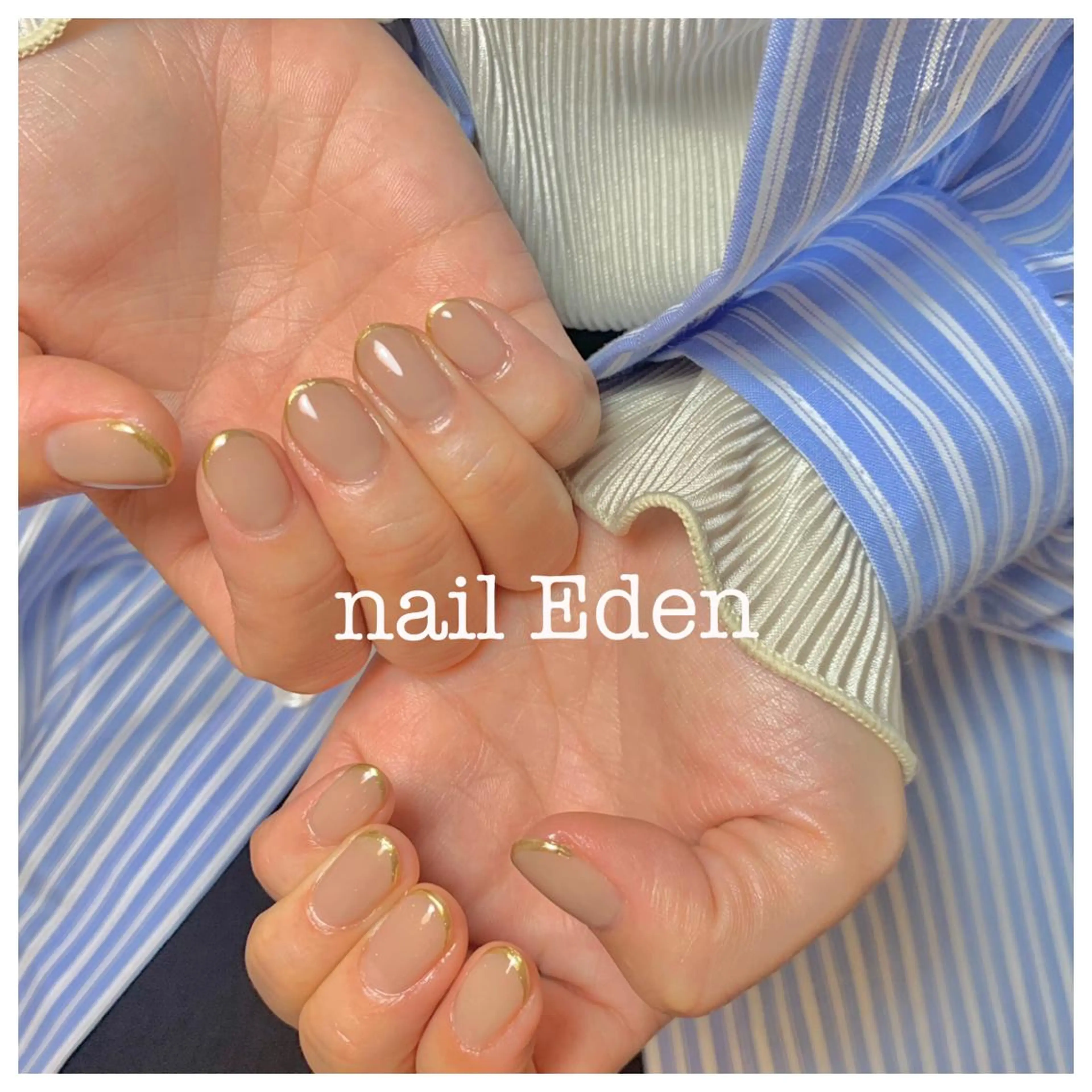 ネイル 持ち込み ハンドネイル ハンドケア Eden　private nail saron所属・Eden ♾️のネイルデザイン