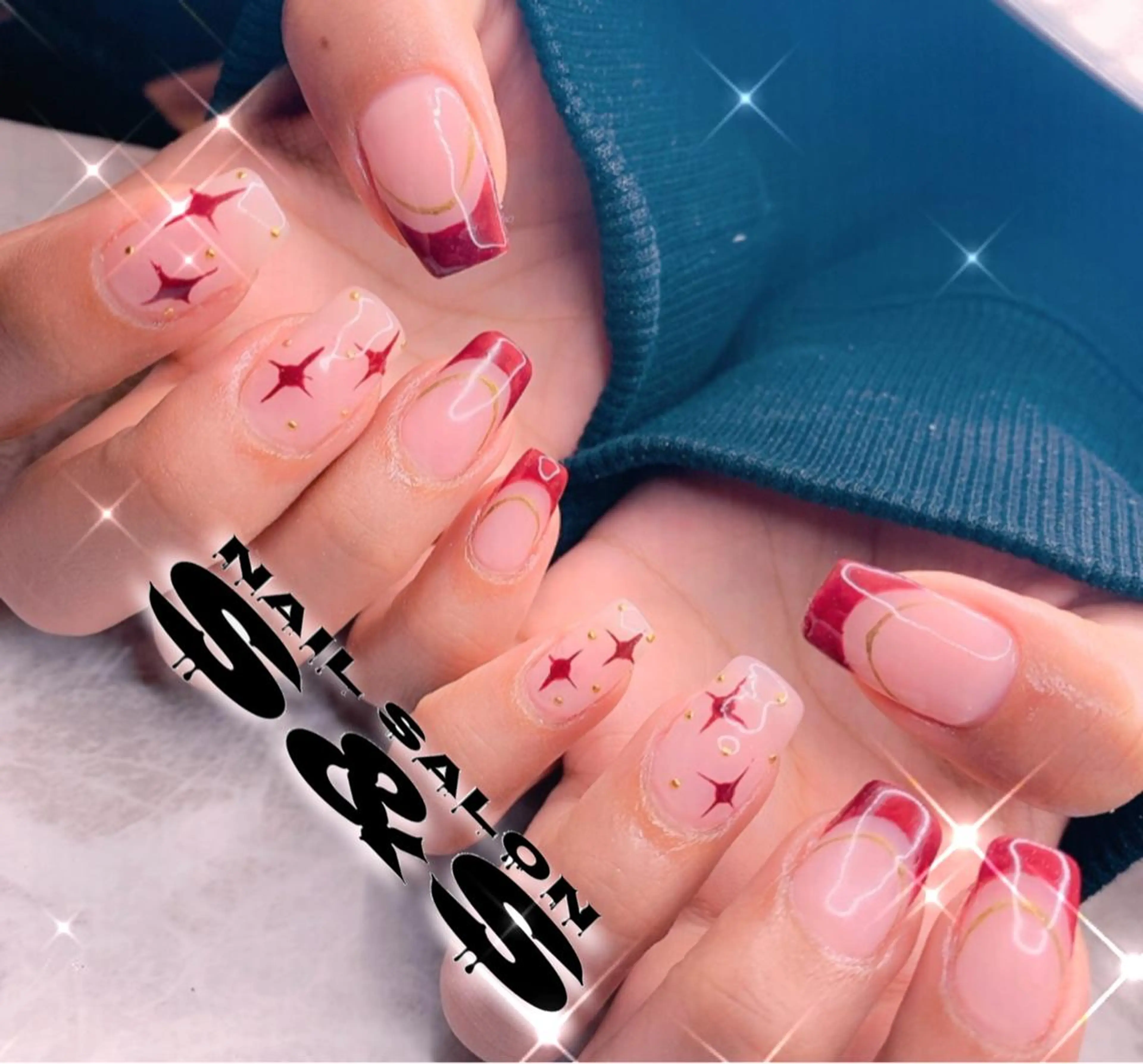 ネイル 長さ出し メンズネイル 持ち込み スカルプネイル S&S 村田小百合のネイルデザイン