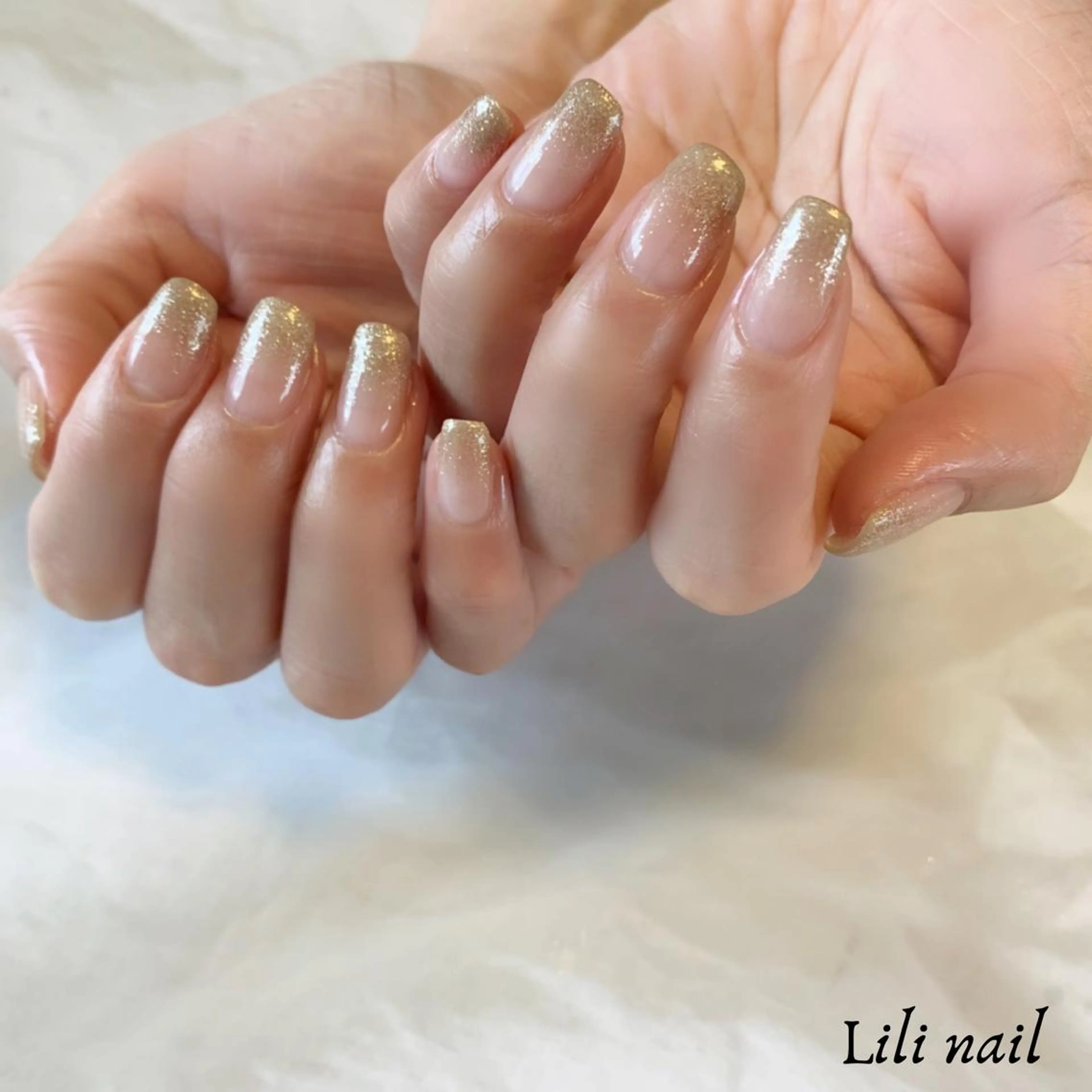 ネイル ラメ(グリッター) ハンドネイル Lili beauty salon所属・Lilibeauty salonのネイルデザイン