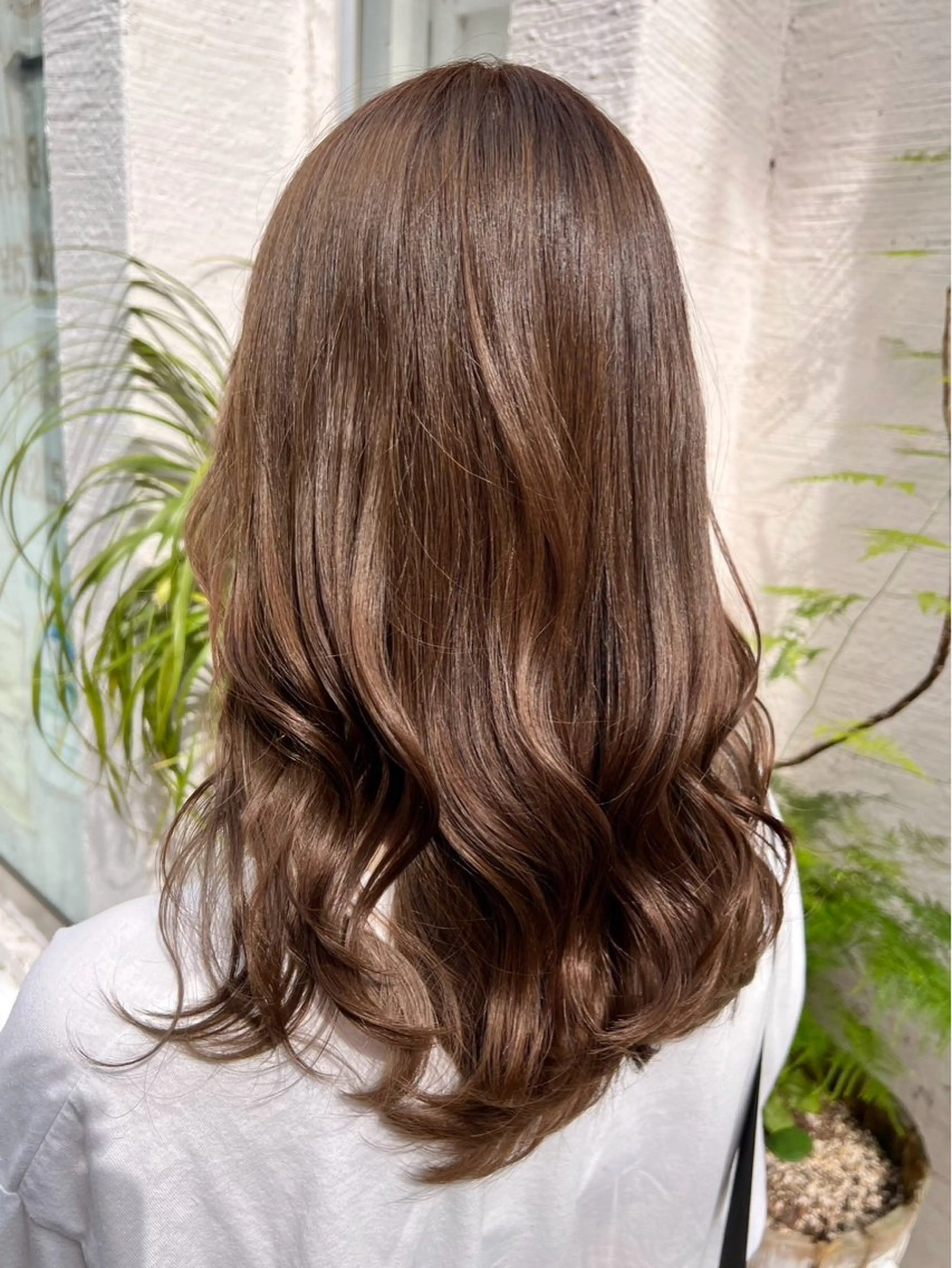 セミロング ヘアカラー ヘッドスパ uros.所属・🩵aiko / モデル募集中️🩵のヘアスタイル