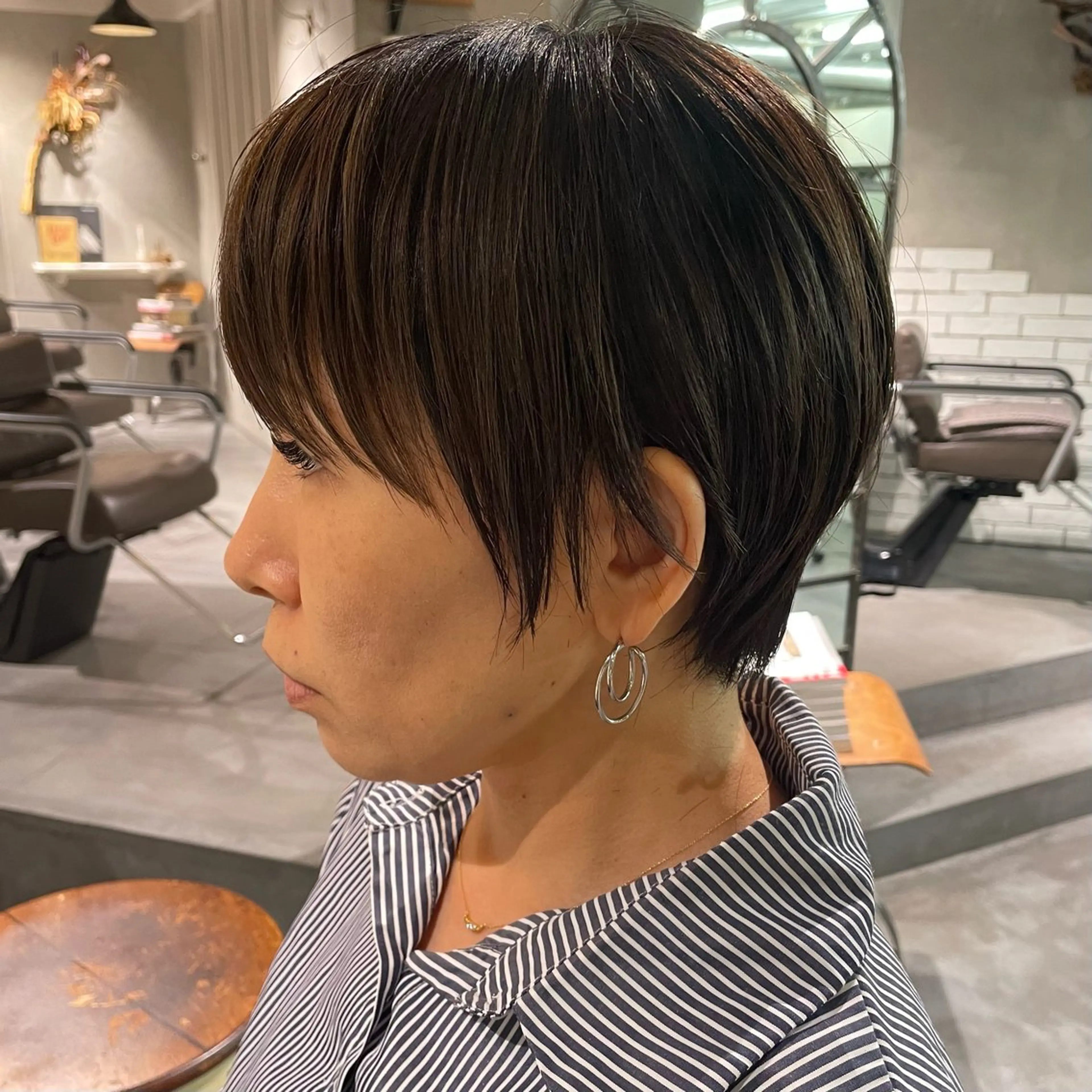 ショート カラー カット ヘアカラー RorriM natsuのヘアスタイル