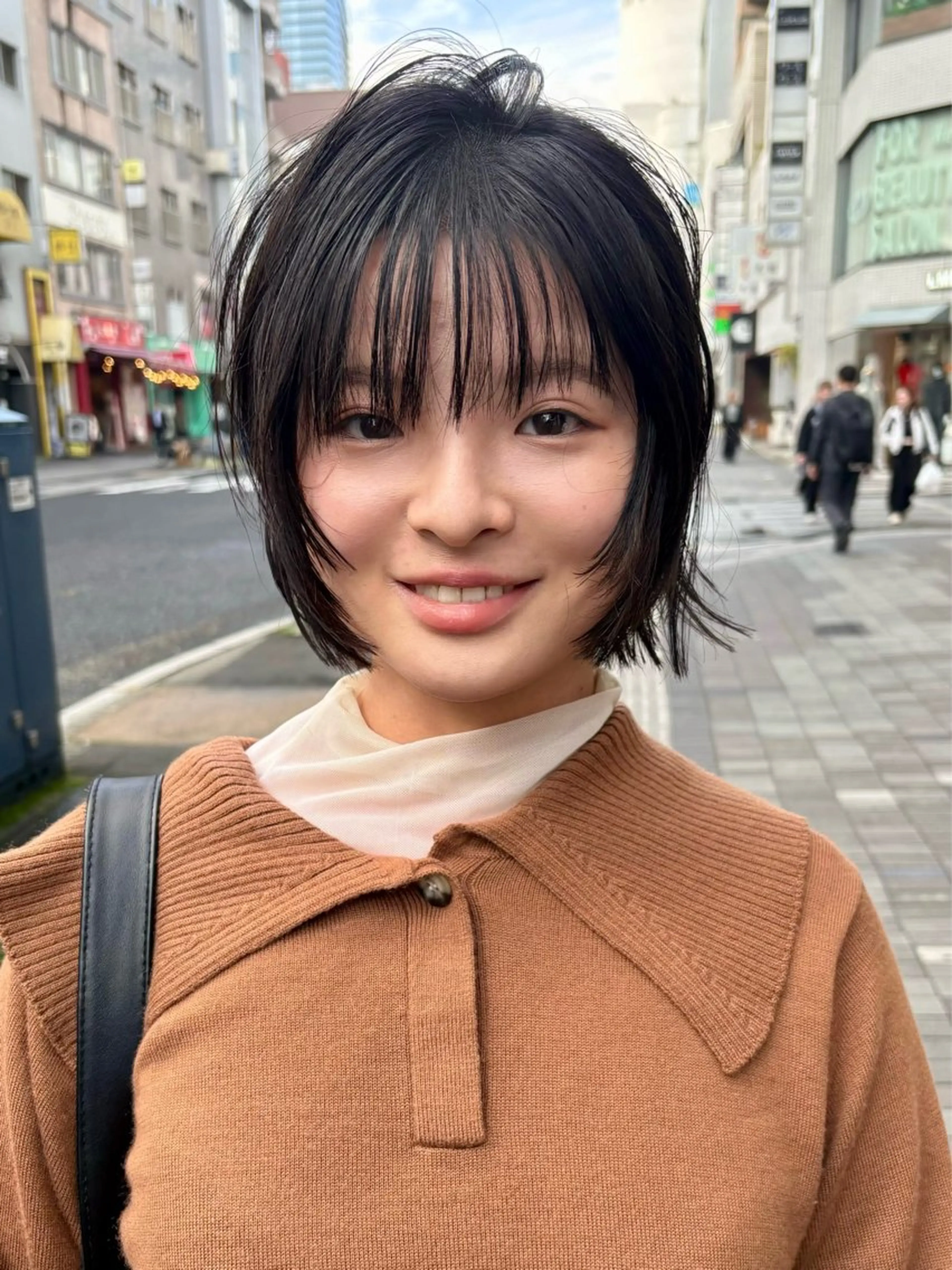 ショート カット パーマ SALOWIN(サロウィン)広島並木通り所属・【ショート／レイヤー 】kotaroのヘアスタイル