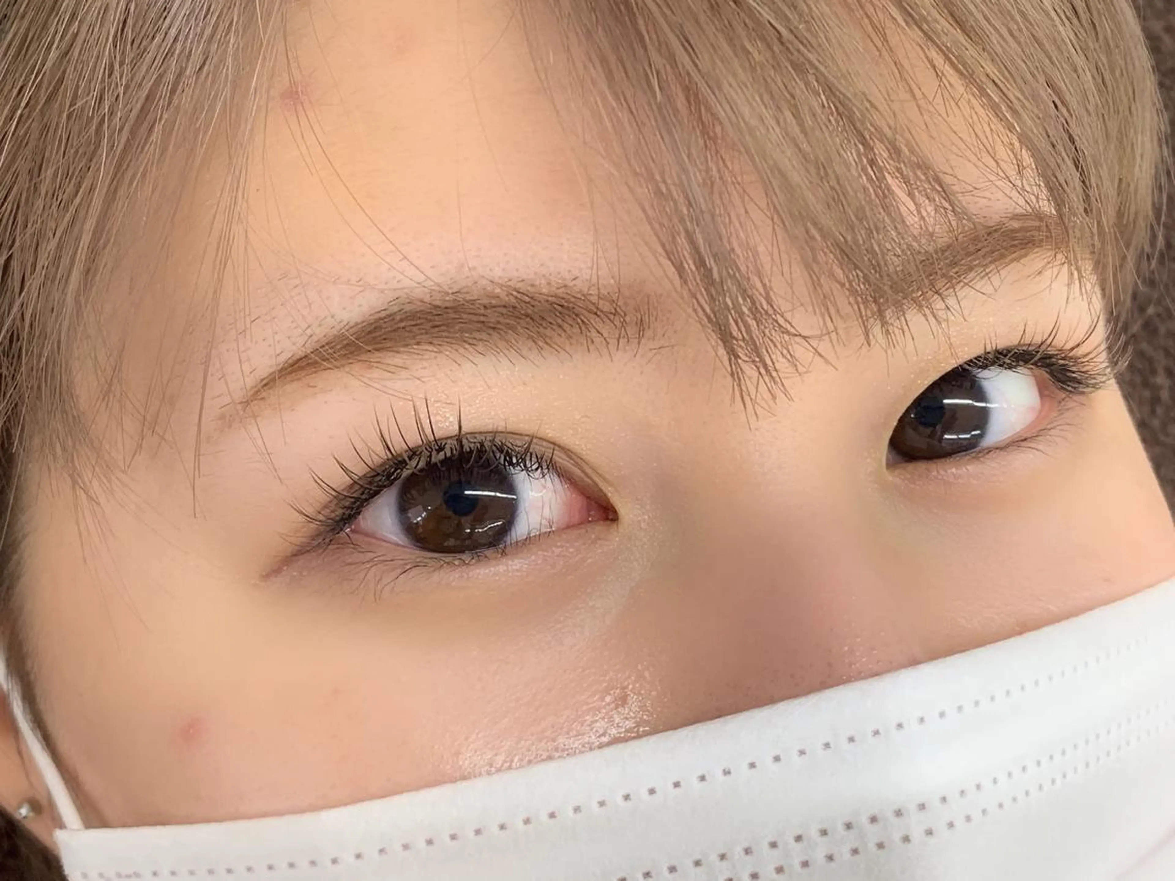 マツエク・マツパ フラットラッシュ 井上 優里愛のマツエク・マツパデザイン