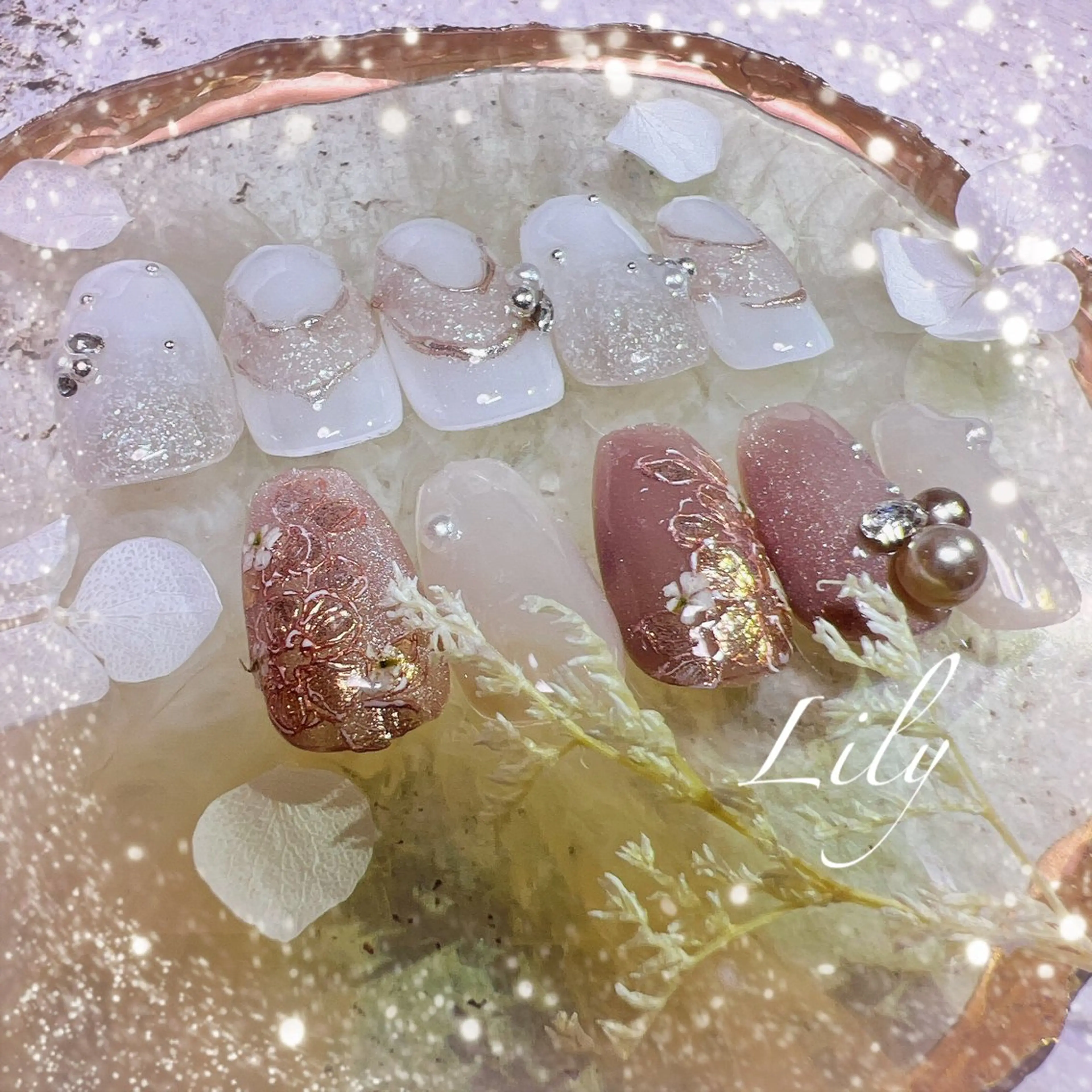 ネイル ハンドネイル Nailsalon Lilyのネイルデザイン
