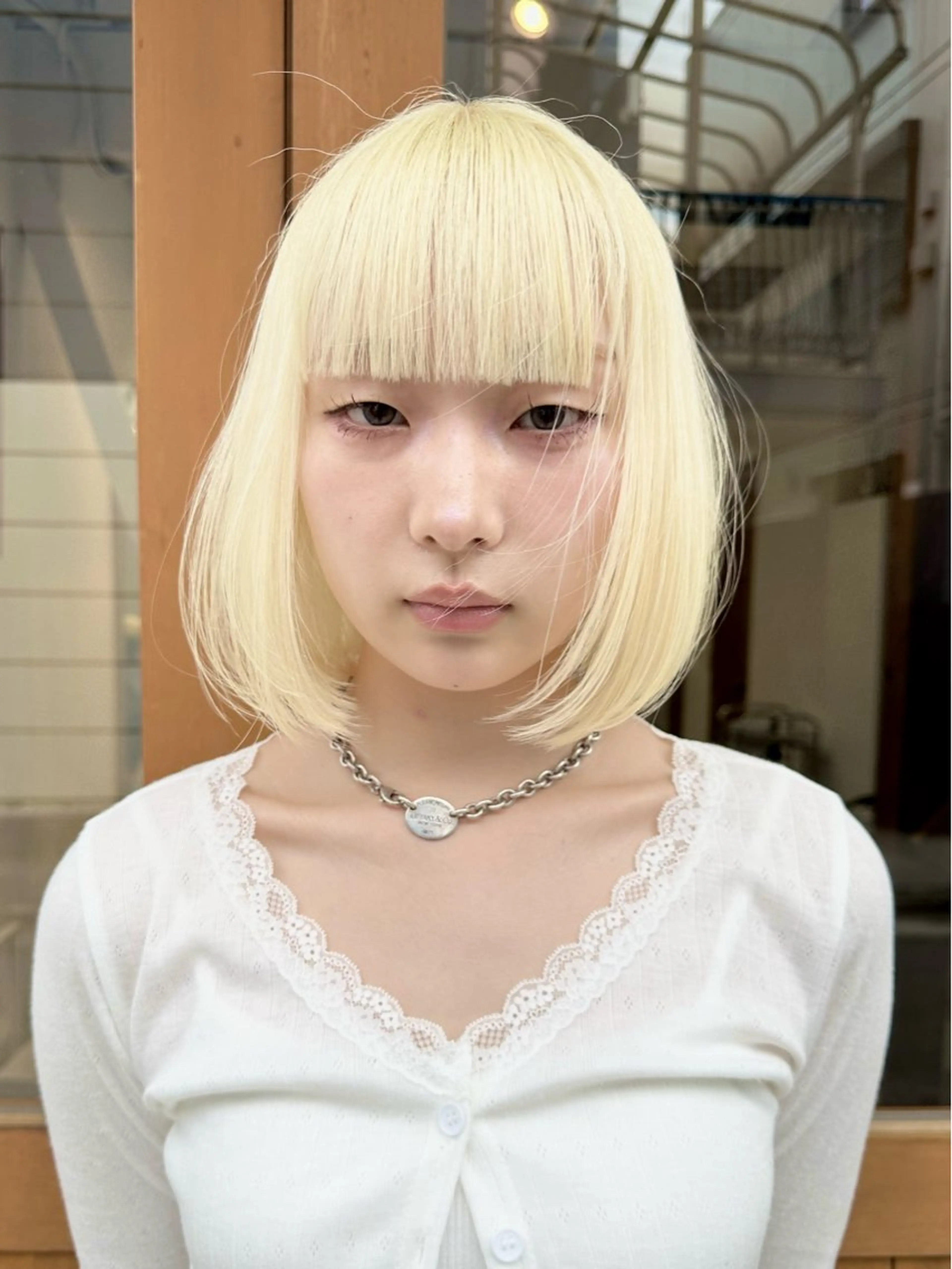 ショート カラー カット ヘアカラー トリートメント kai .のヘアスタイル