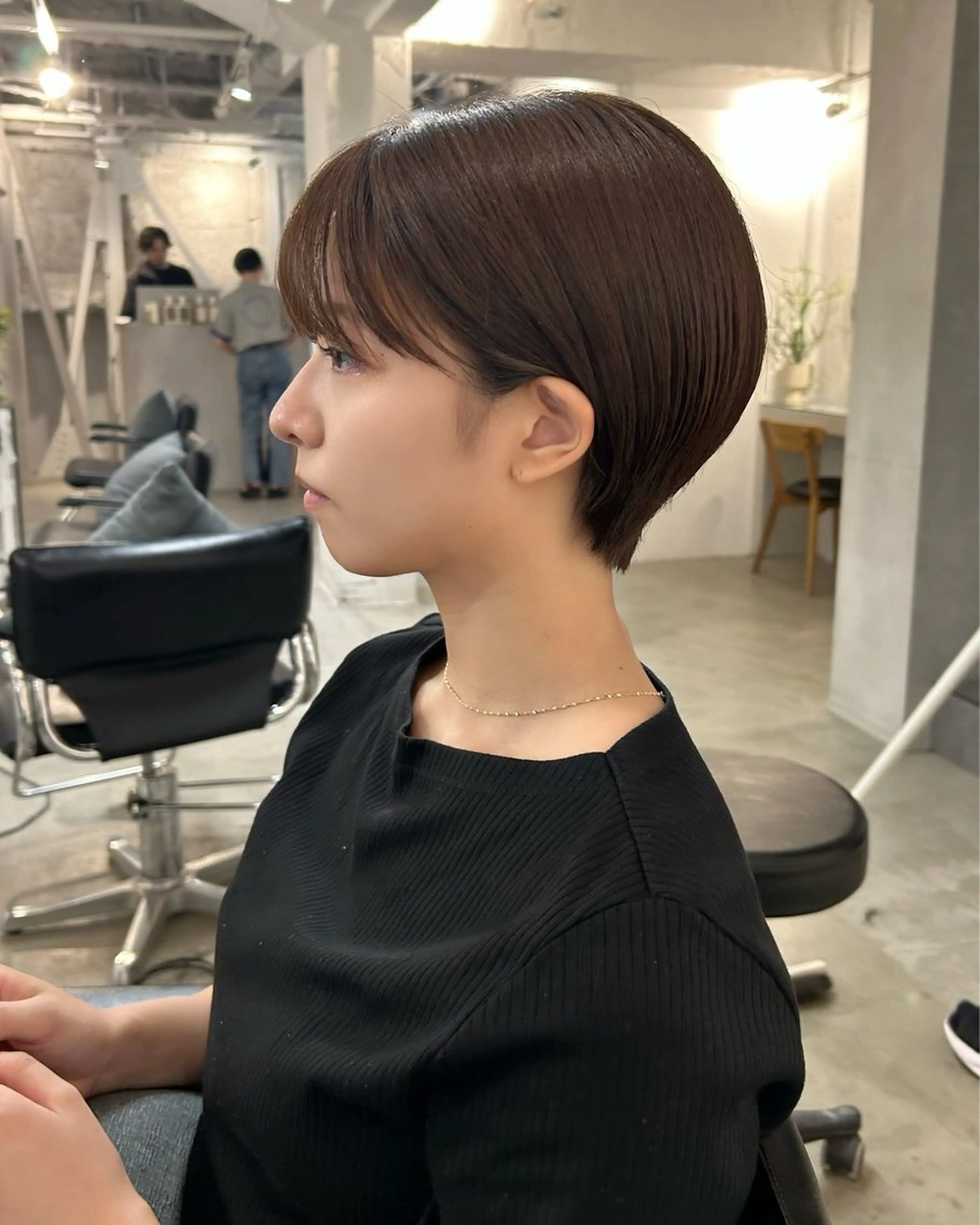 ショート ショートヘア カット ヘアカラー トリートメント ❤️ショートカット ・顔周りカット❤️のヘアスタイル