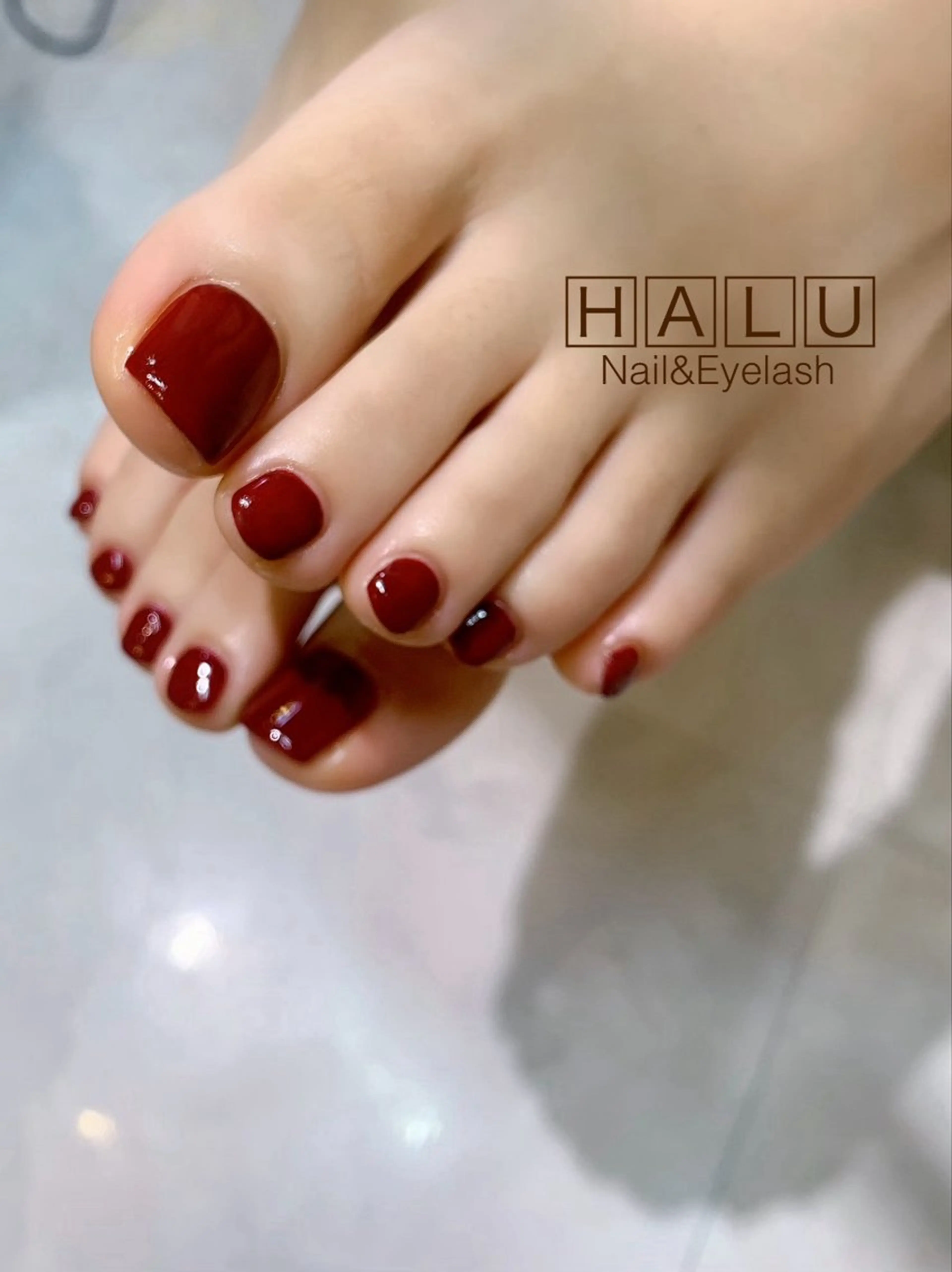 ネイル ワンカラーネイル HALU ハルのネイルデザイン