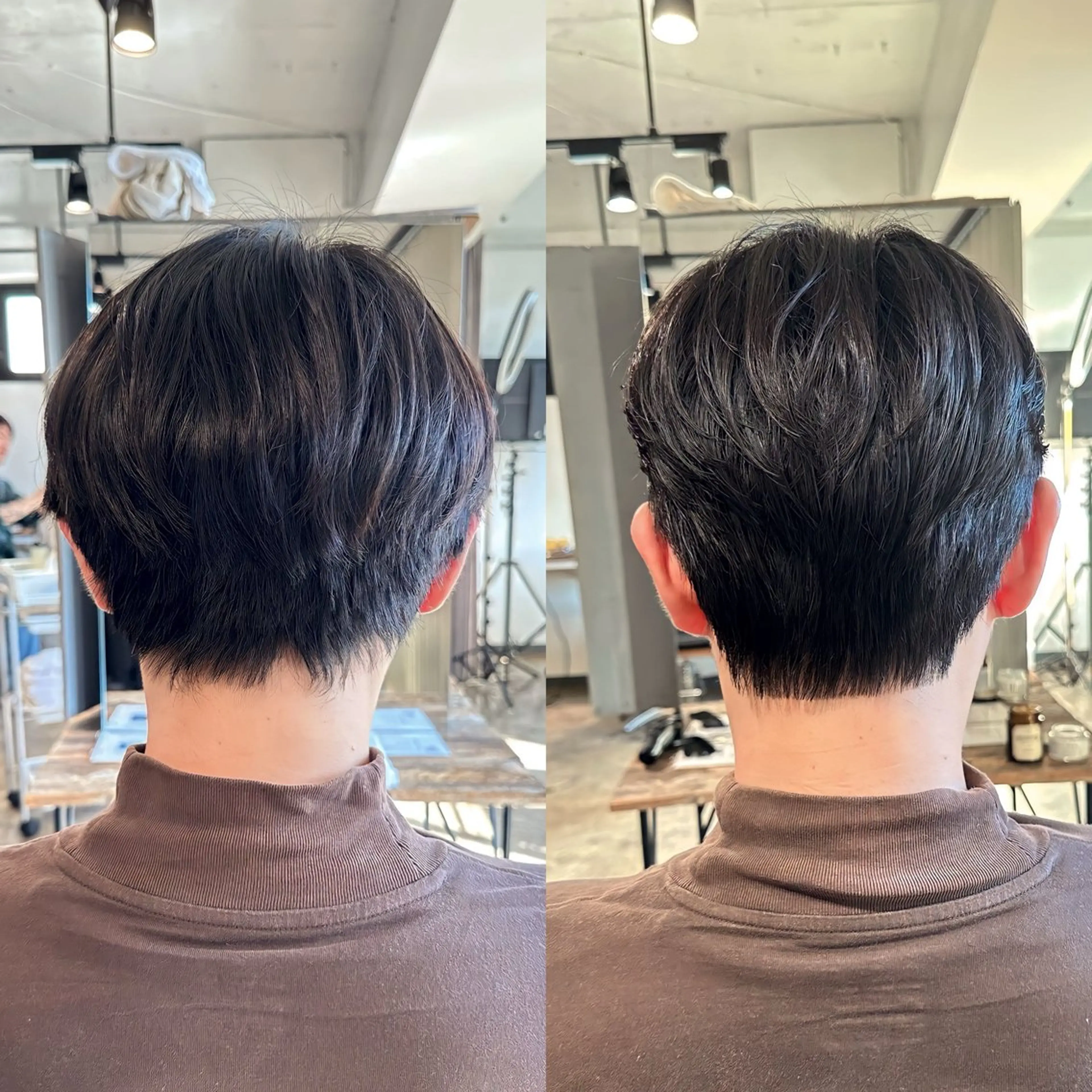 メンズ ダウンパーマ カルマパーマ メンズ韓国風 メンズパーマ カット パーマ トリートメント 骨格補正施術/メンズ 専門美容師/YUYAのヘアスタイル