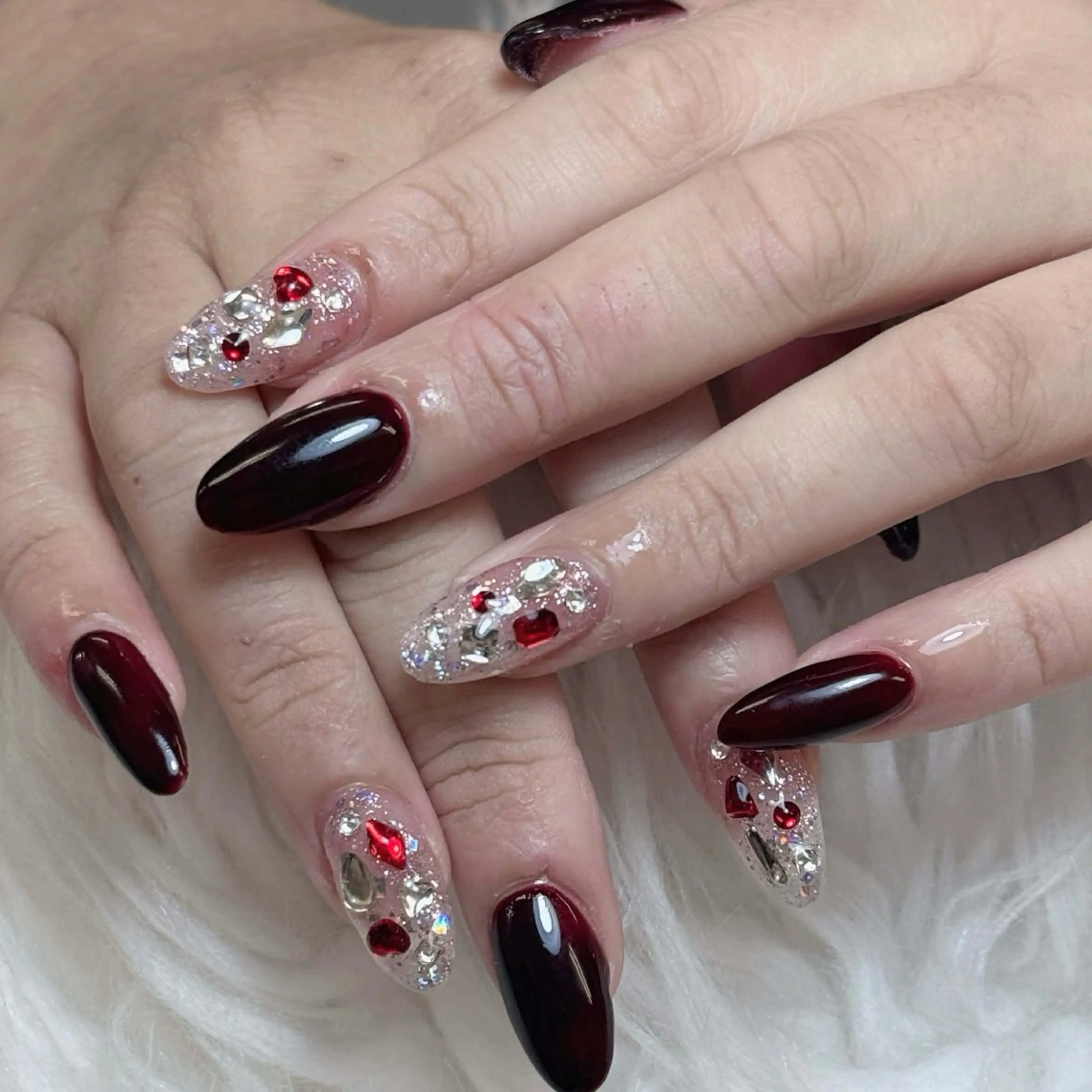 ネイル ゴテゴテ ネイルのネイルデザイン